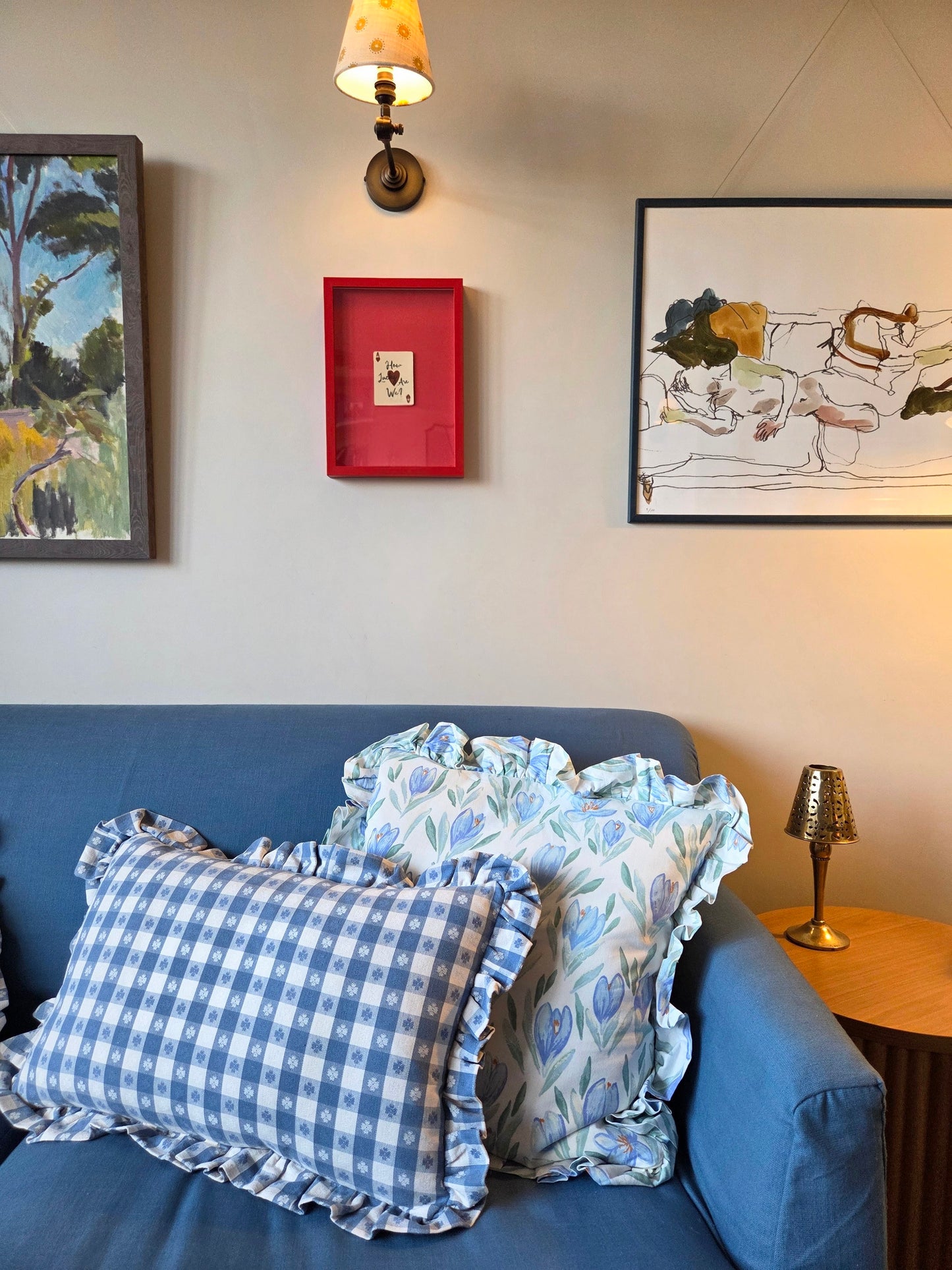 How Lucky Are We? Playing Card Art Print