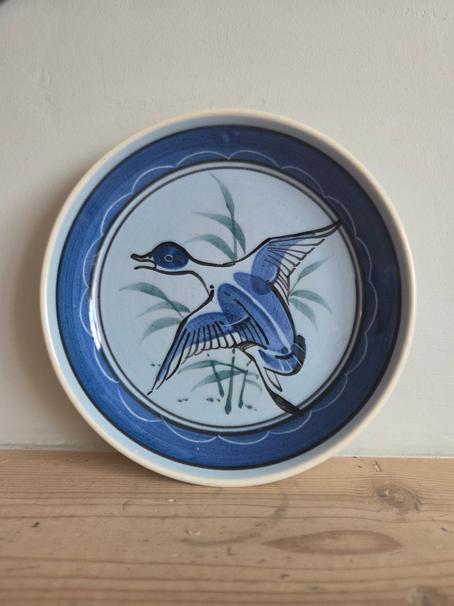 Blue Bird Plate