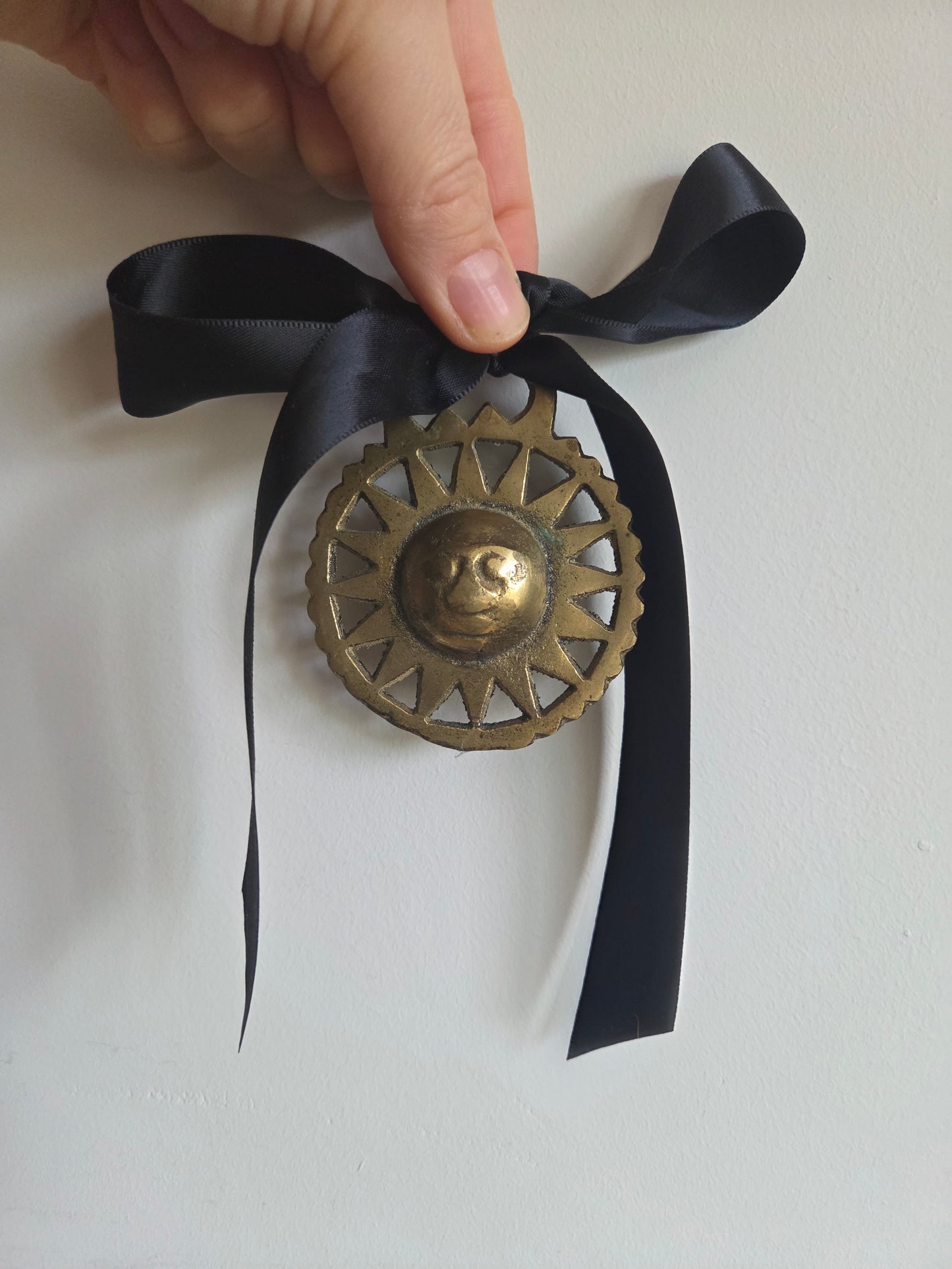 Sun Brass Hanging Decoration