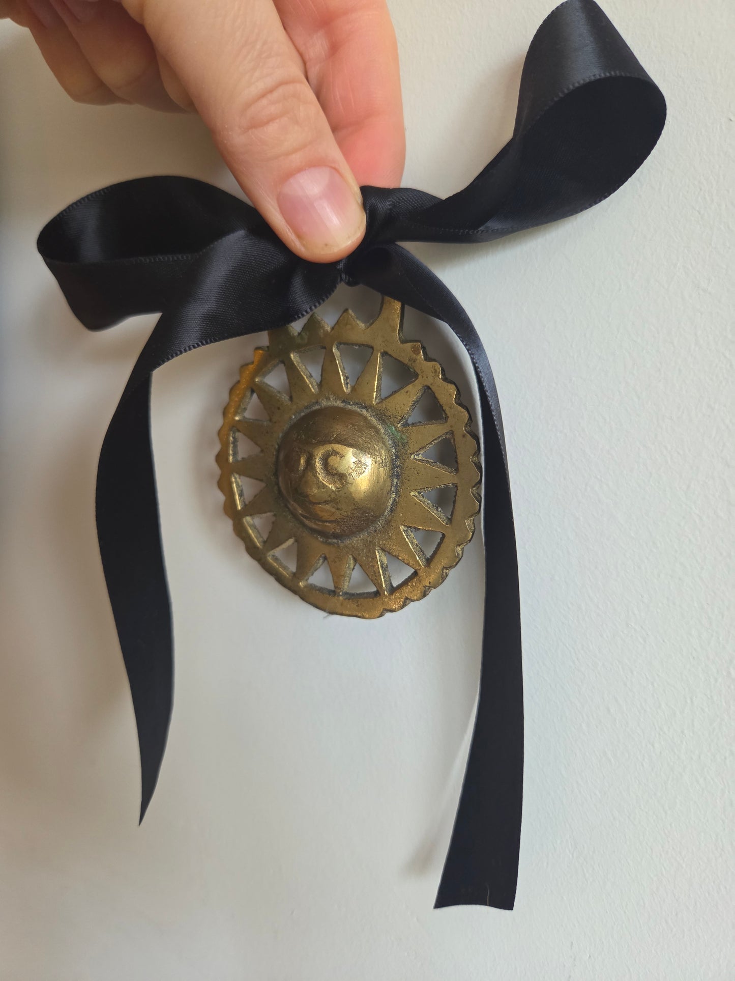 Sun Brass Hanging Decoration