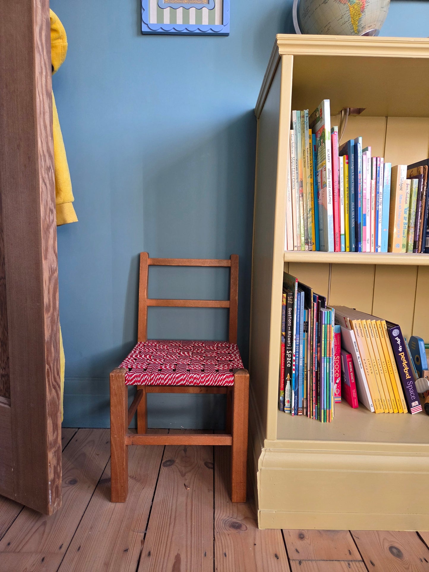 Colourful Woven Seat Child's Chair