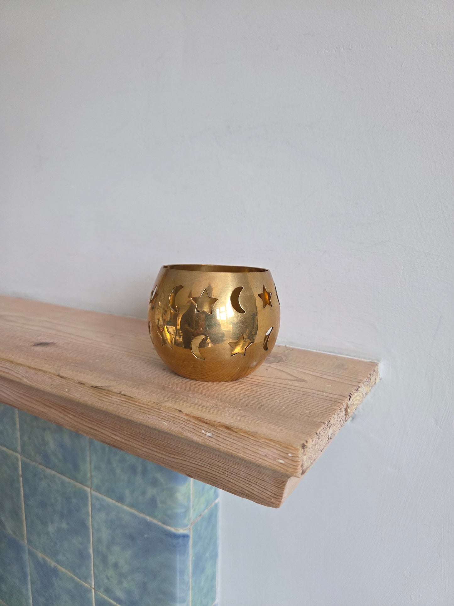 Star and Moon Tealight Votive