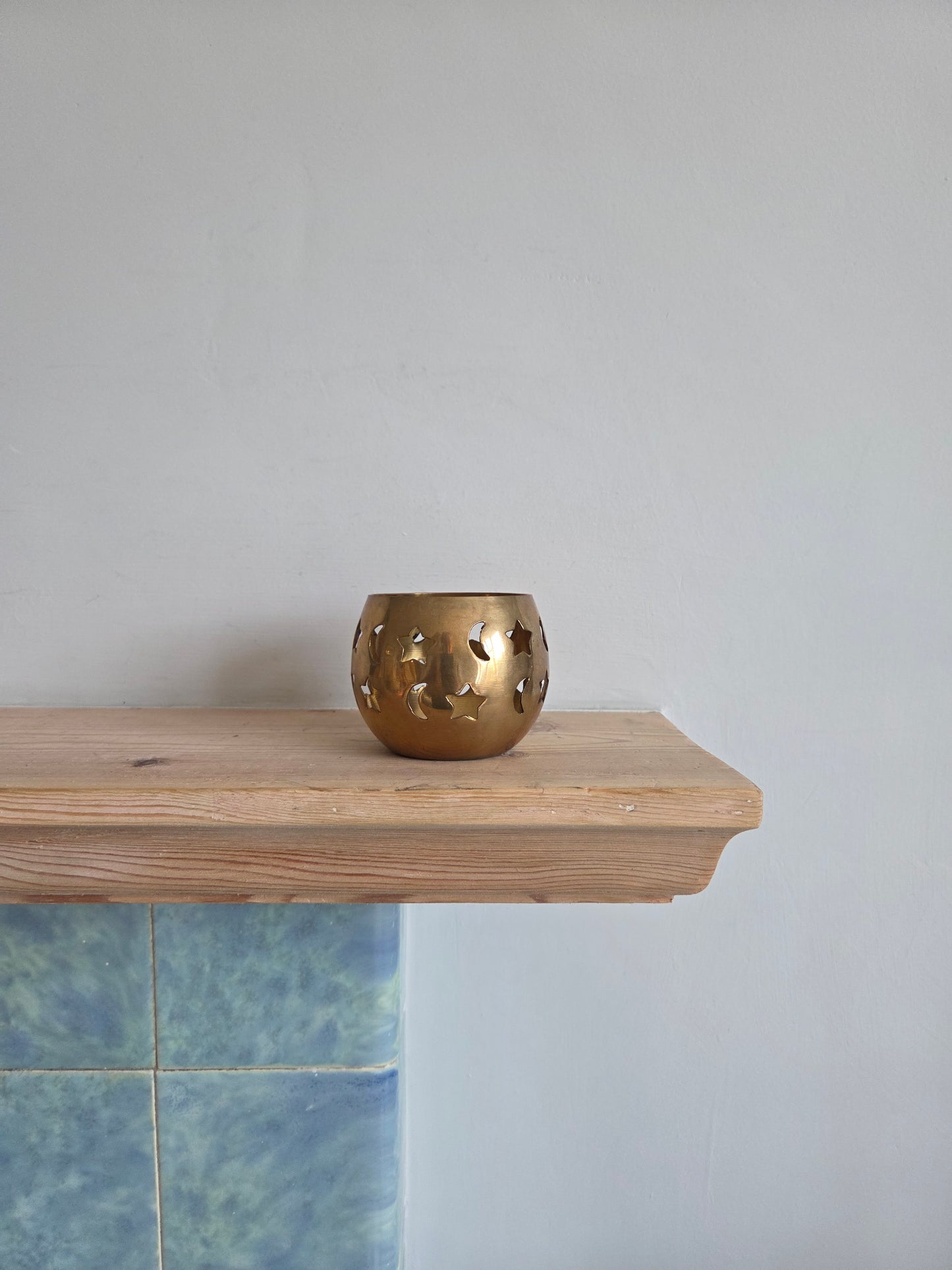 Star and Moon Tealight Votive