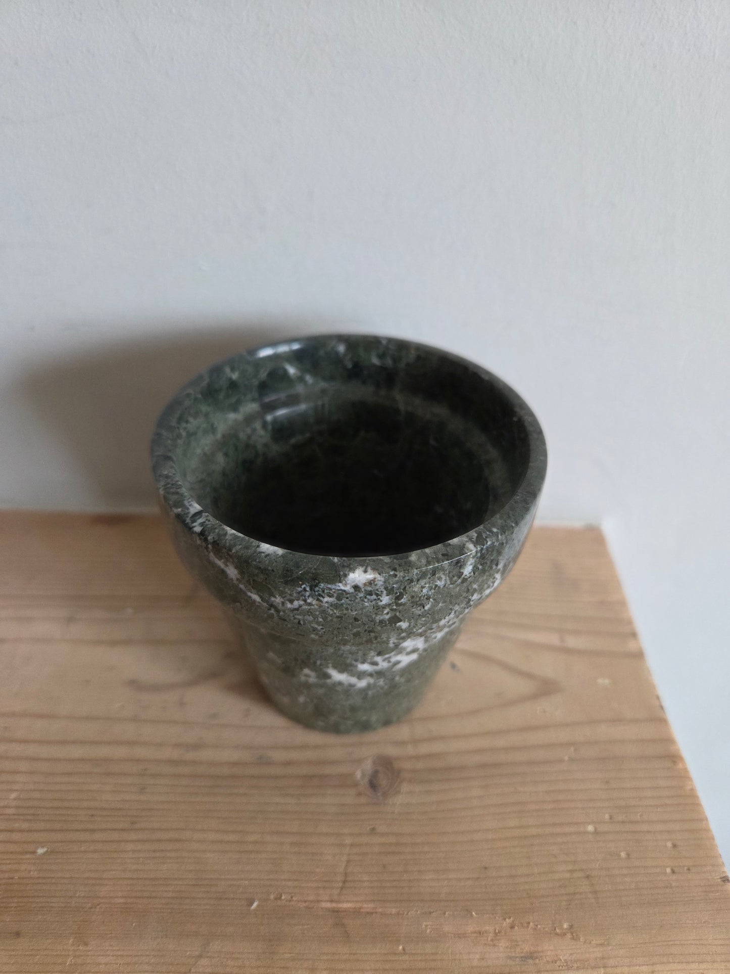 Marble Plant or Match Pot