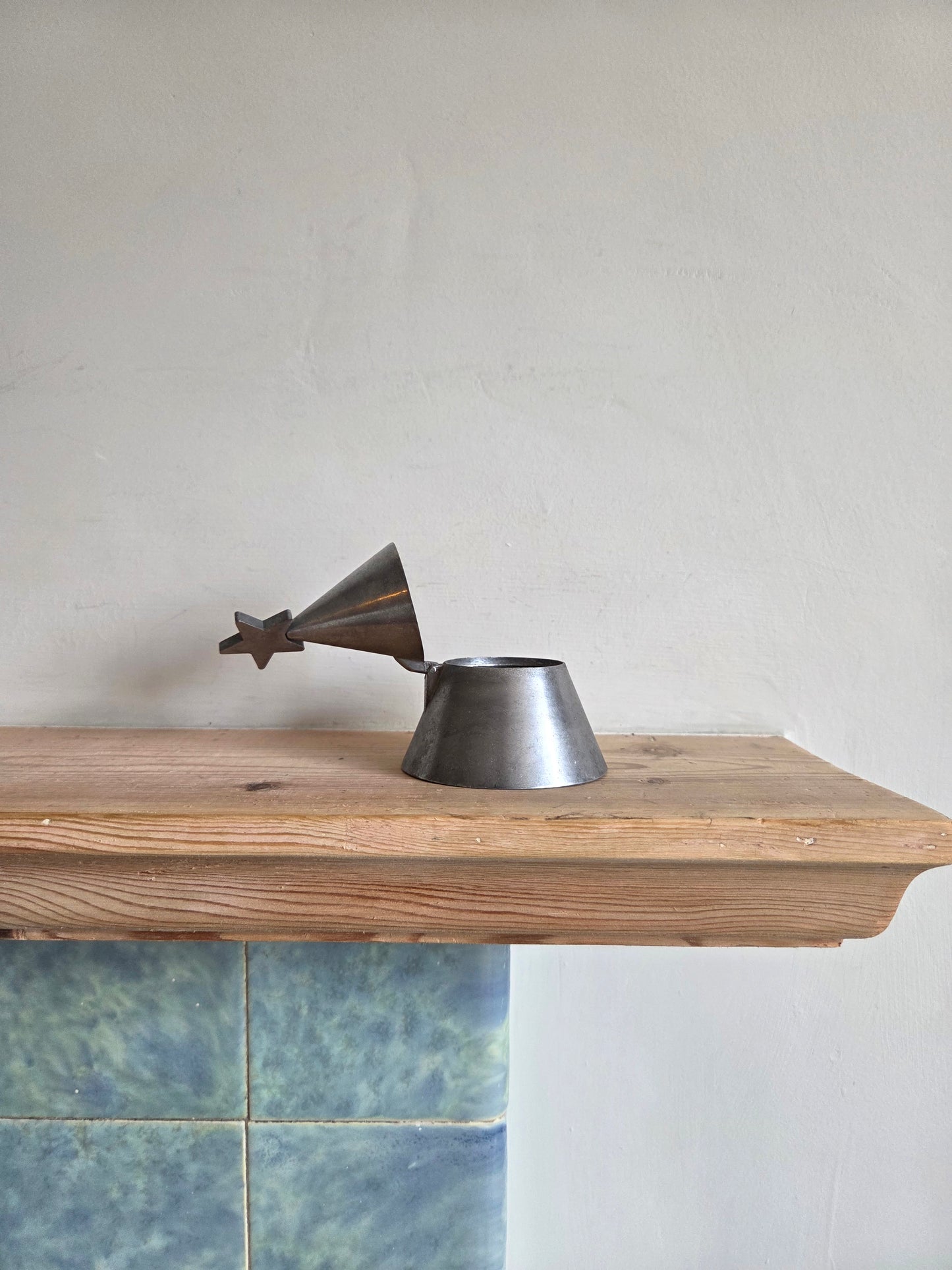 Star Christmas Tree Cone Tealight Holder