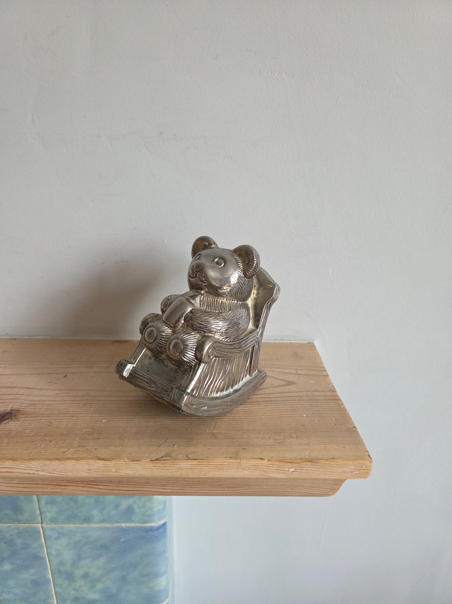 Rocking Chair Teddy Money Box