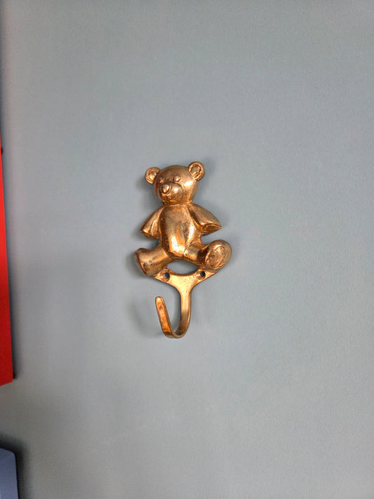 Brass Teddy Hook