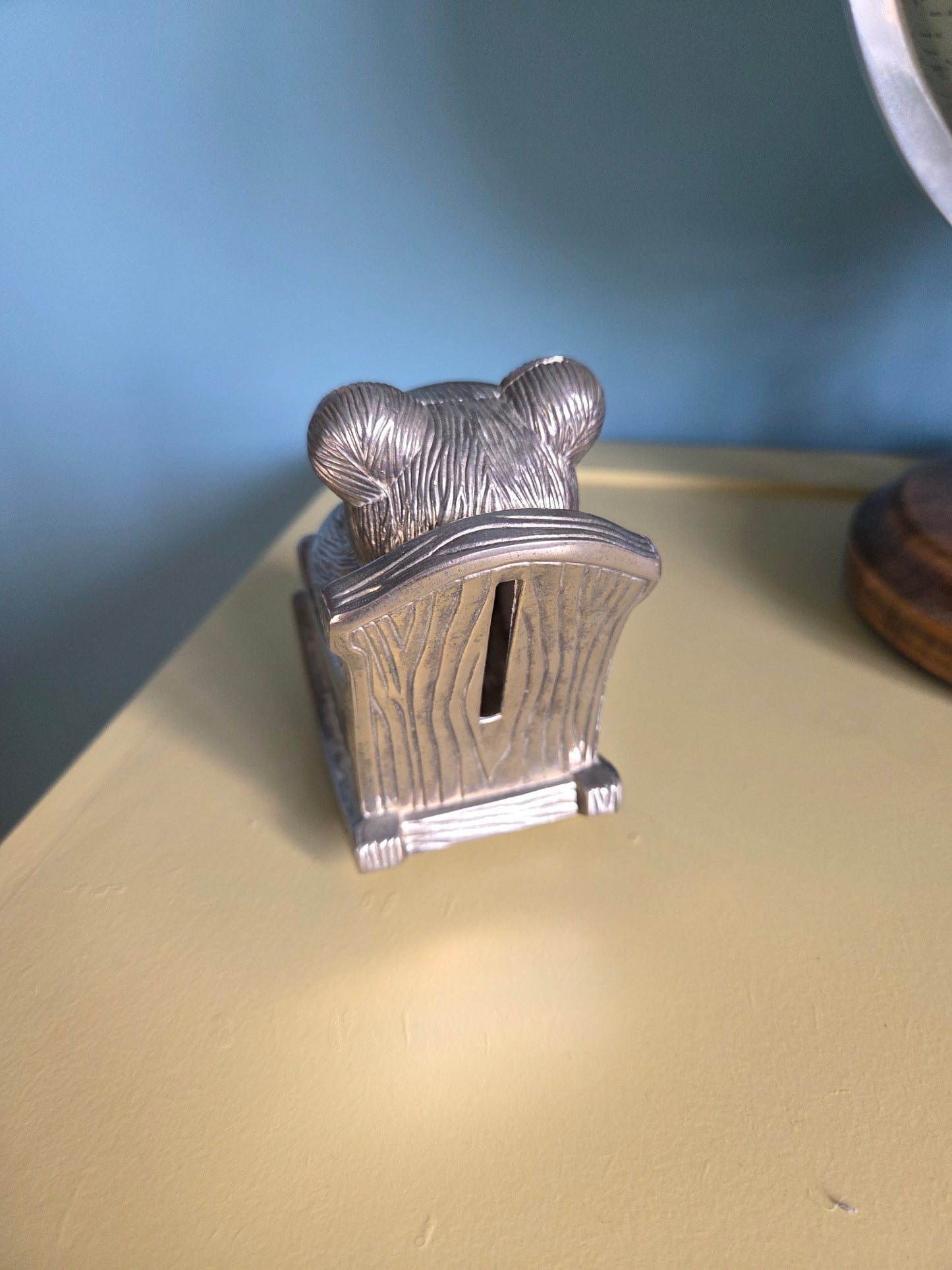 Rocking Chair Teddy Money Box