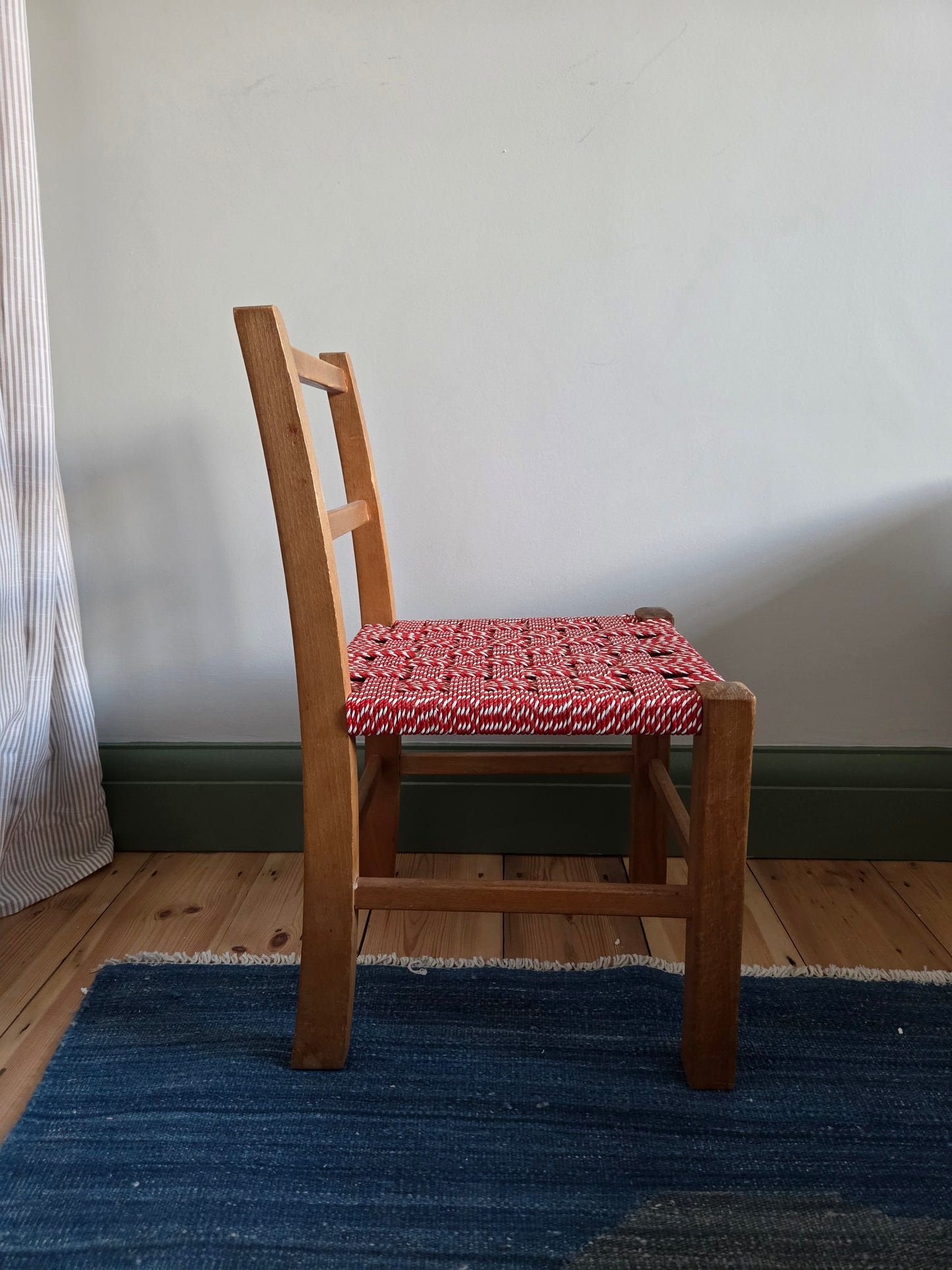 Colourful Woven Seat Child's Chair