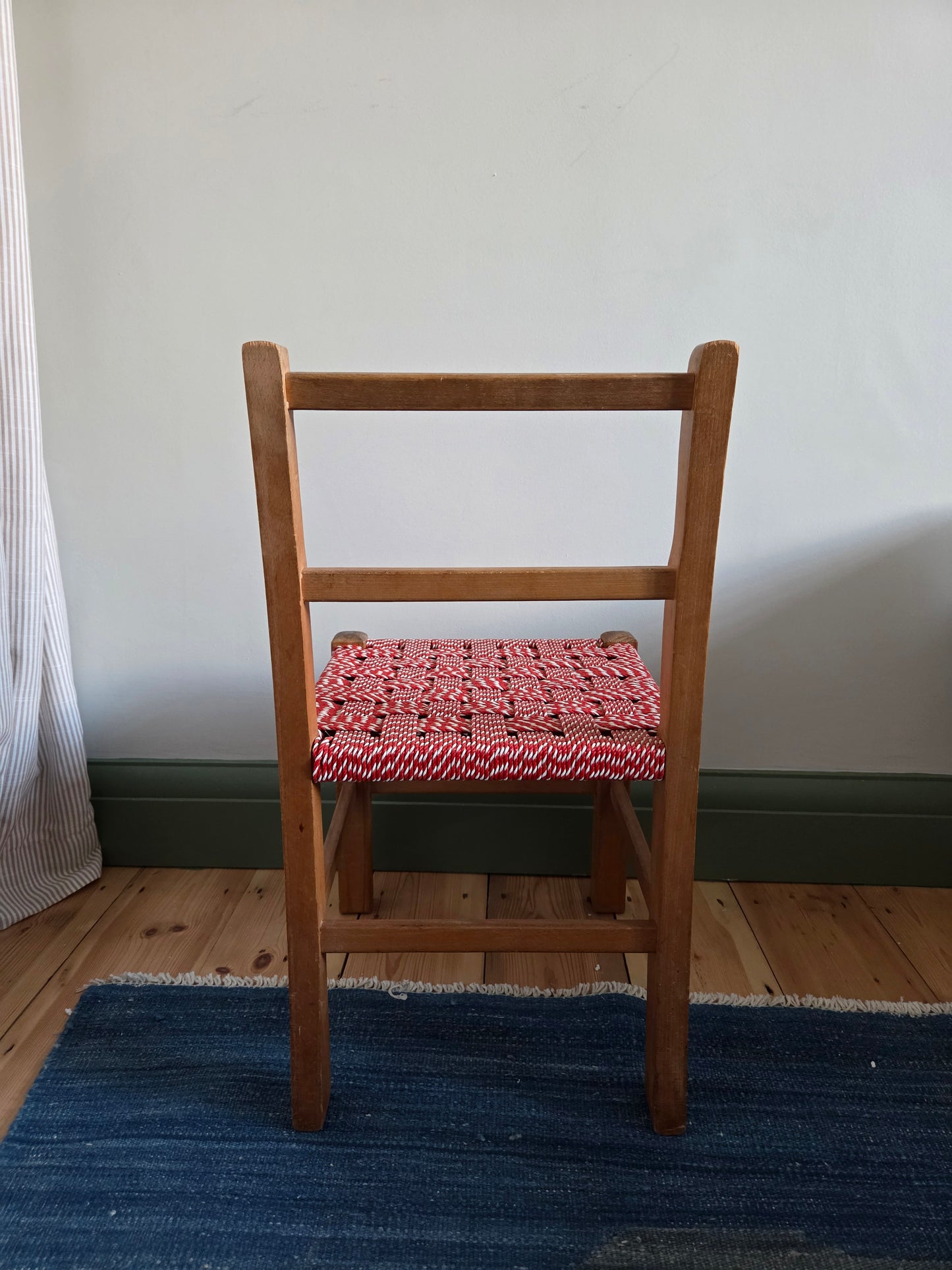 Colourful Woven Seat Child's Chair