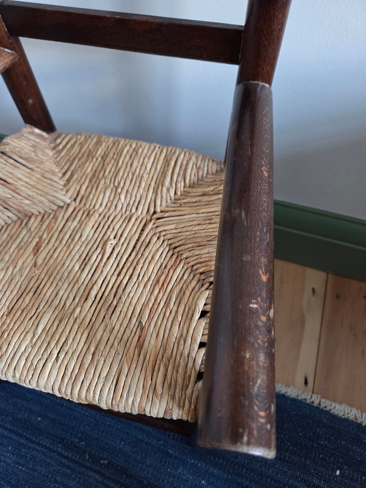 Rush Seated Children's Chair