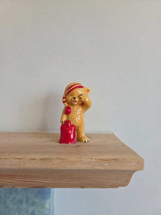 Teddy Ornament with Hot Water Bottle