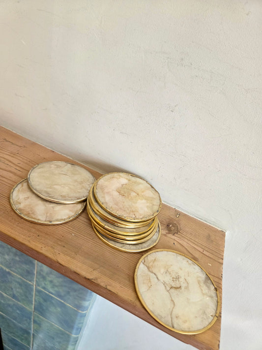 Mother of Pearl Coasters