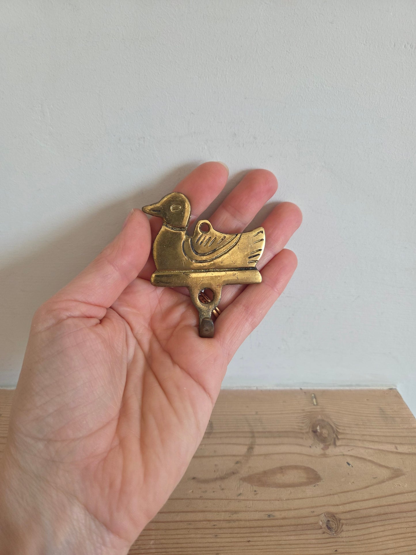 Brass Duck Hook