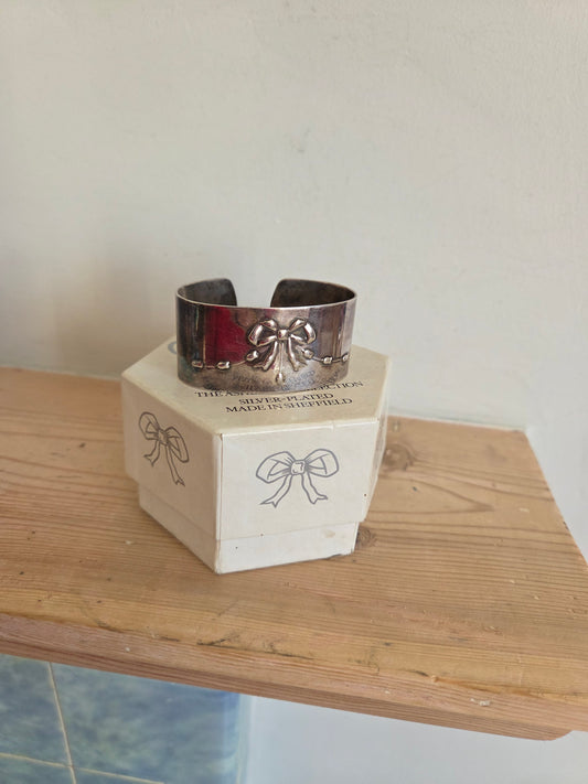 Vintage Child's Silver Plated Napkin Ring