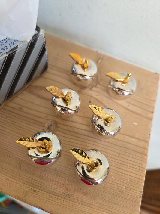 Vintage Apple Place Card Holders