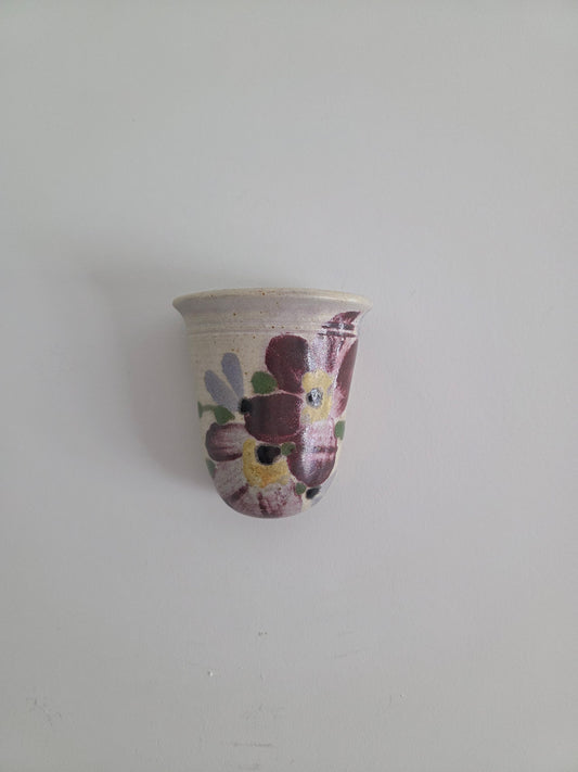 Studio Pottery Wall Vase