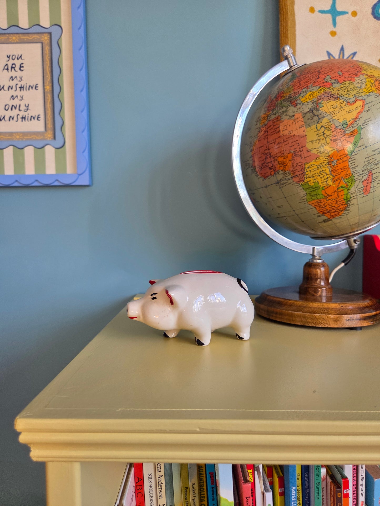 Vintage Ceramic Piggy Bank