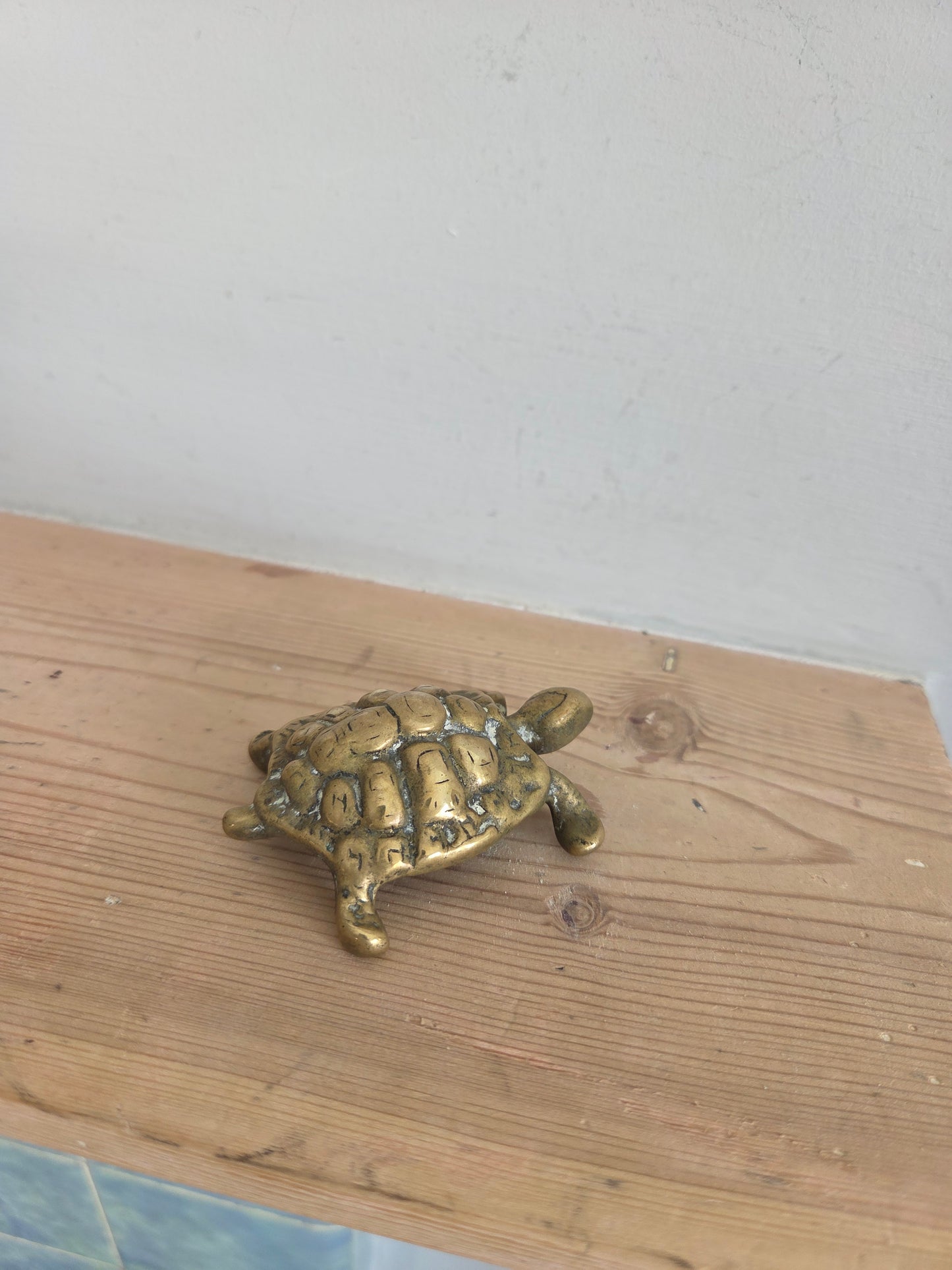 Brass Turtle Ornament