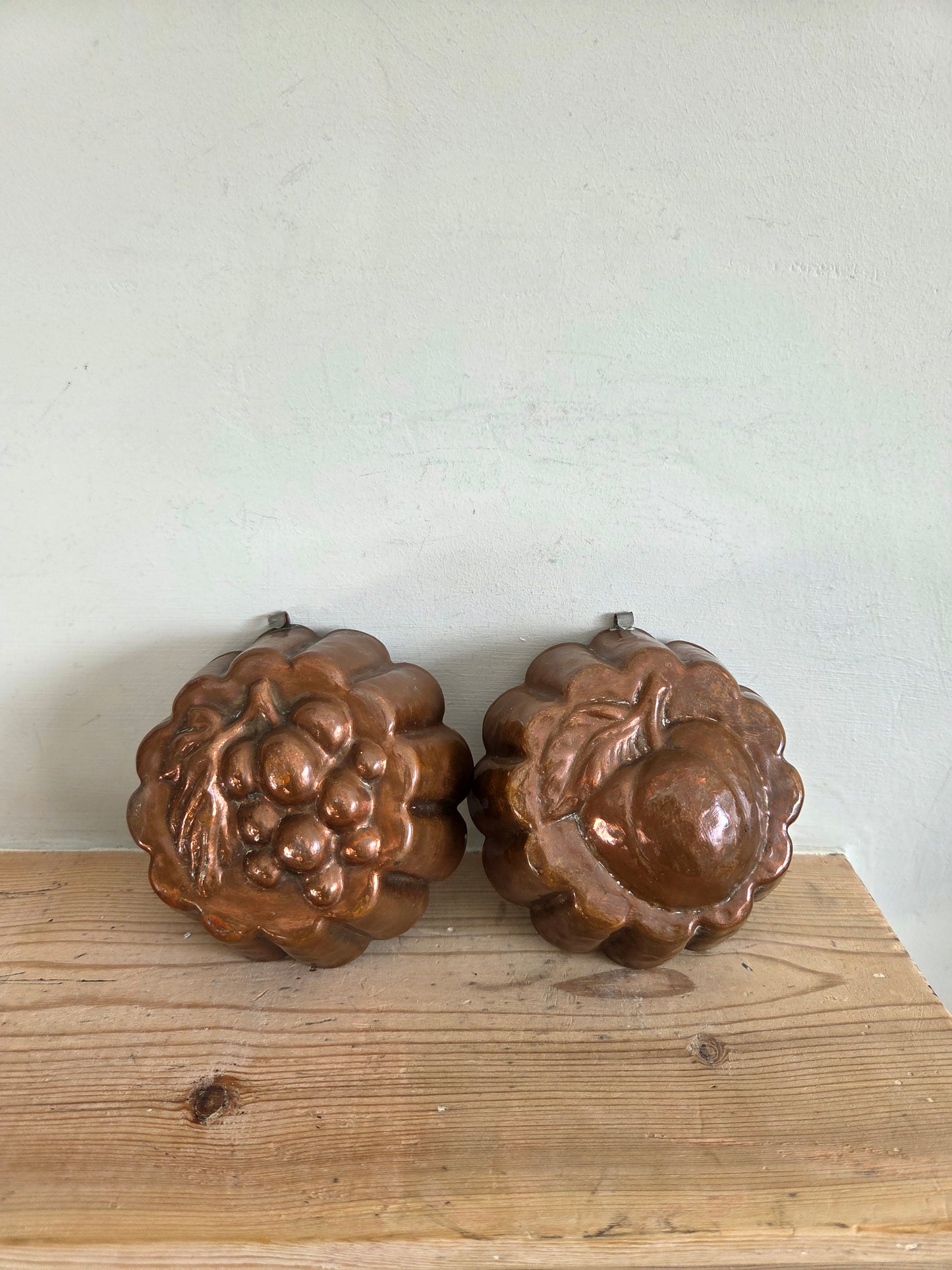 Small Copper Grape Mould