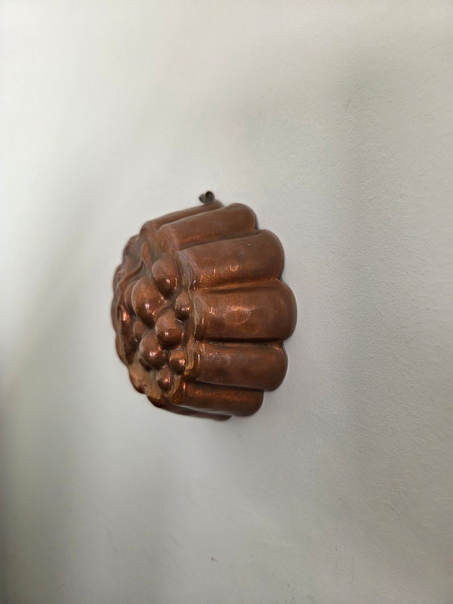 Small Copper Grape Mould