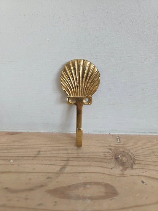 Brass Shell Hook