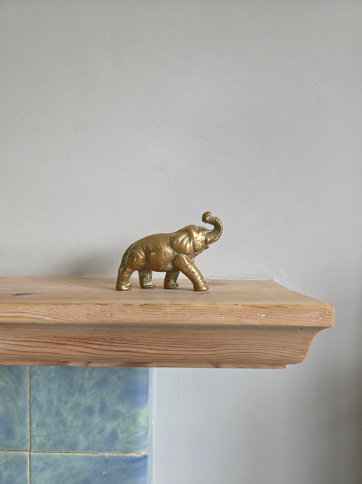 Brass Elephant Ornament