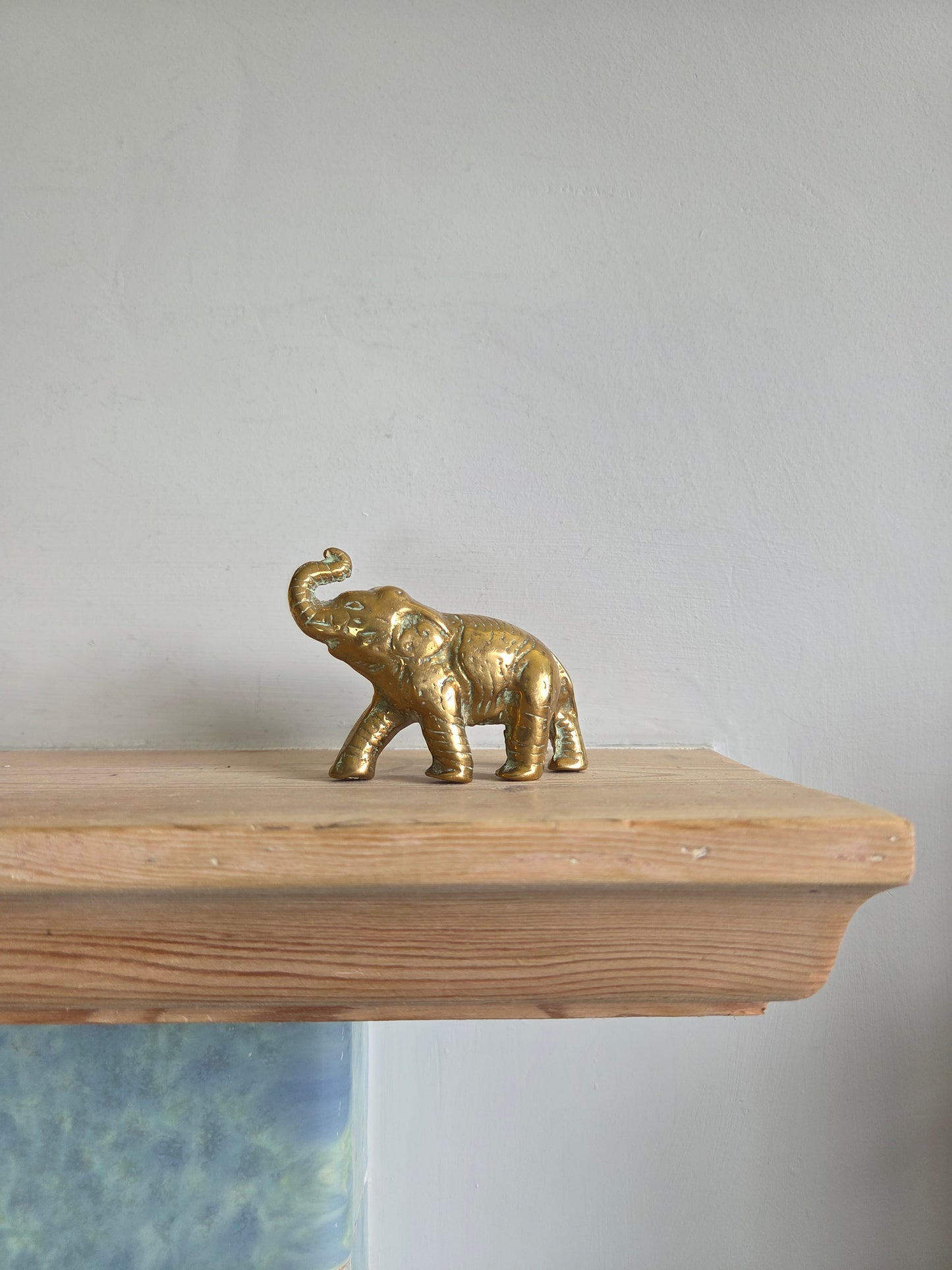 Brass Elephant Ornament