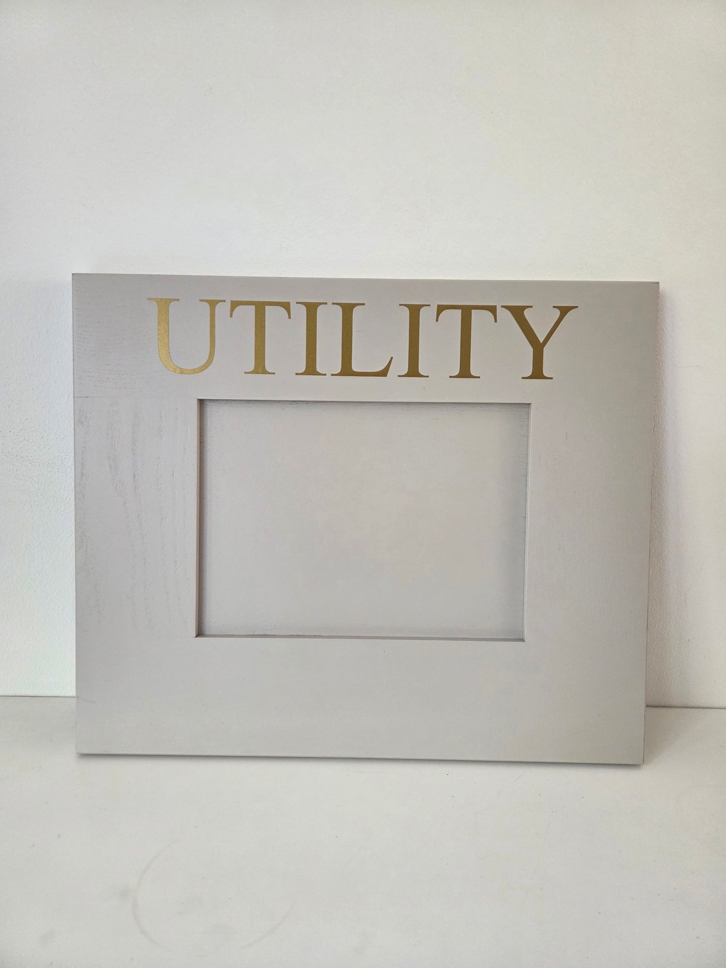 Vintage-Inspired Door Signs - UTILITY