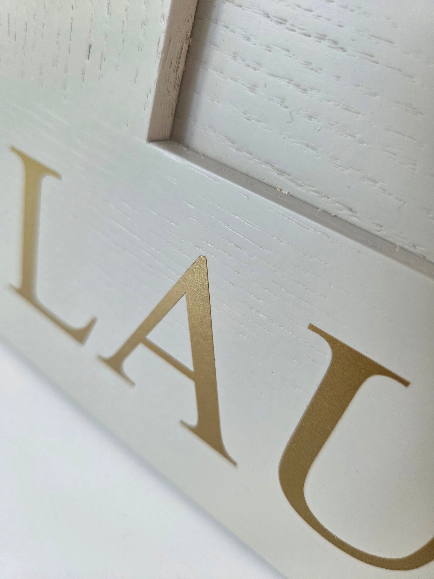 Vintage-Inspired Door Signs - LAUNDRY