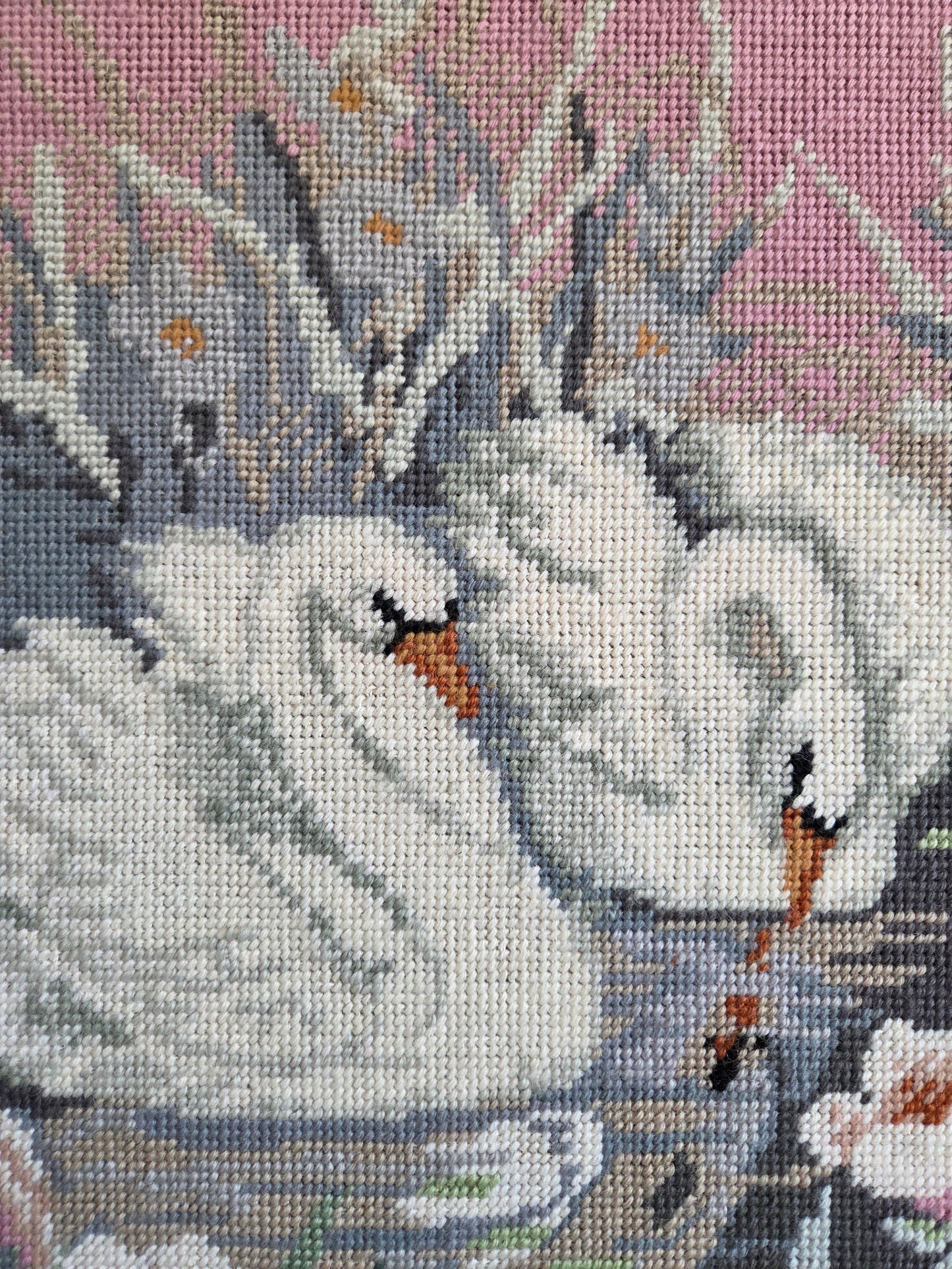 Pink Swan Tapestry