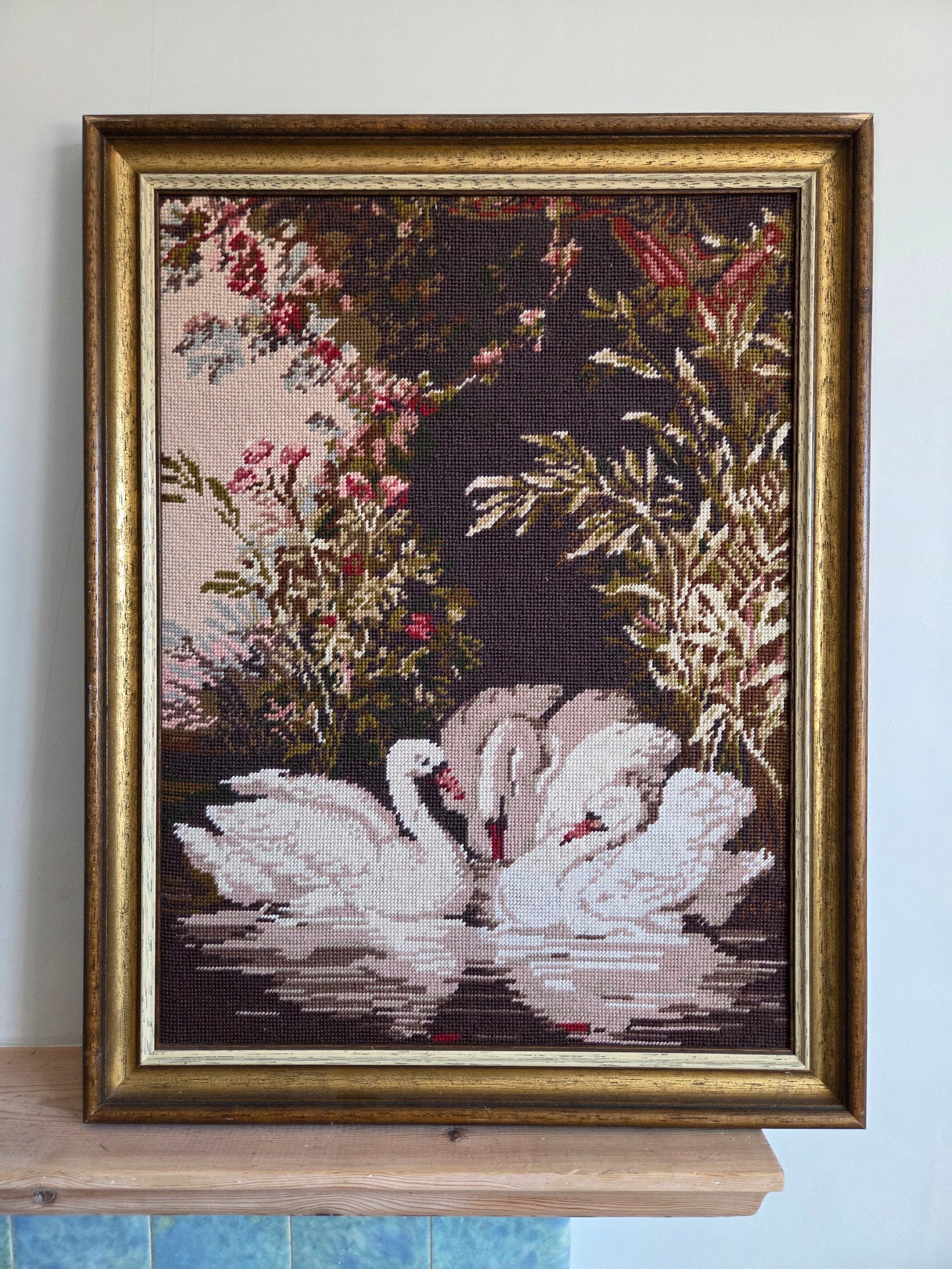 Brown Swan Tapestry