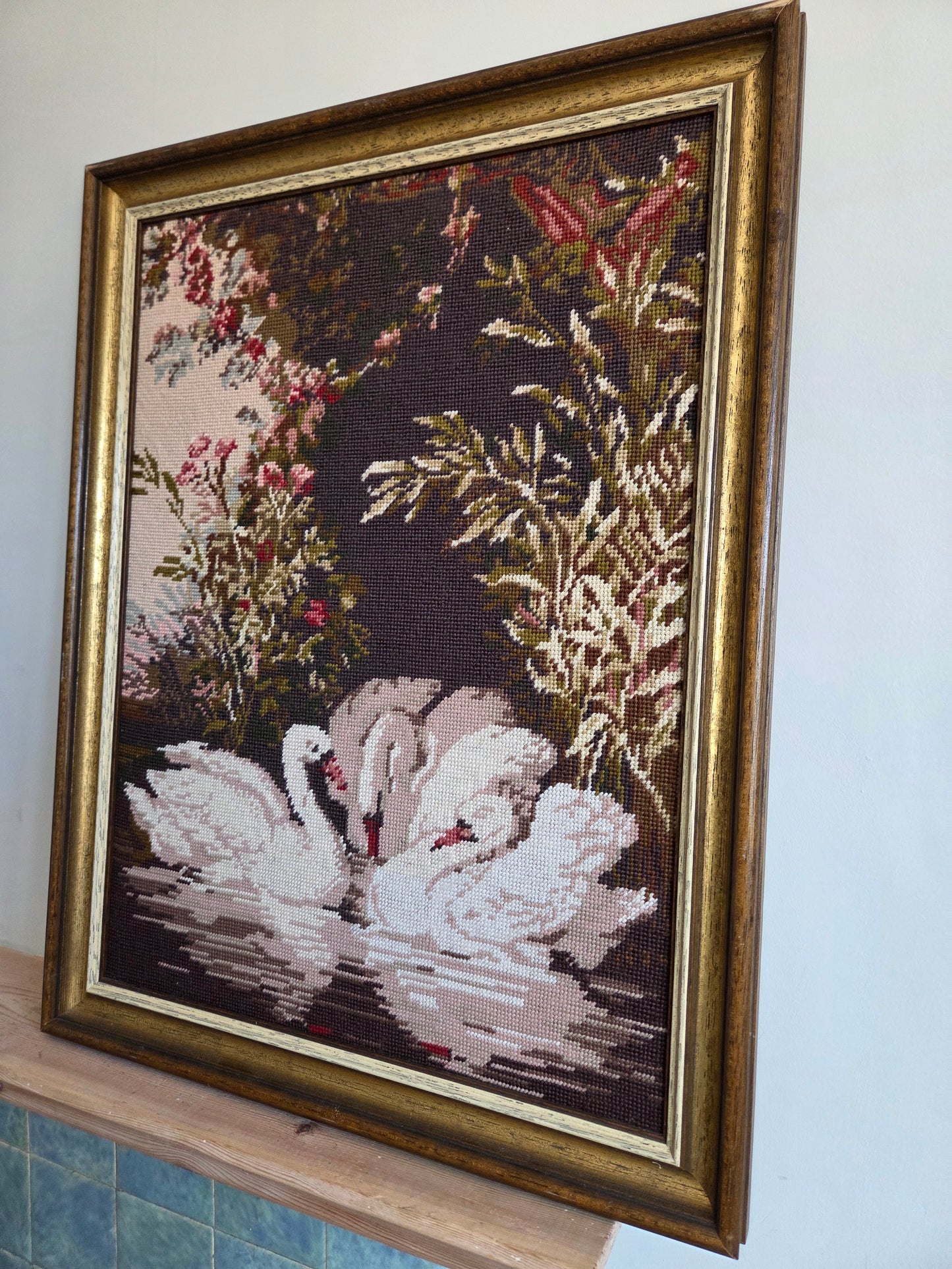 Brown Swan Tapestry