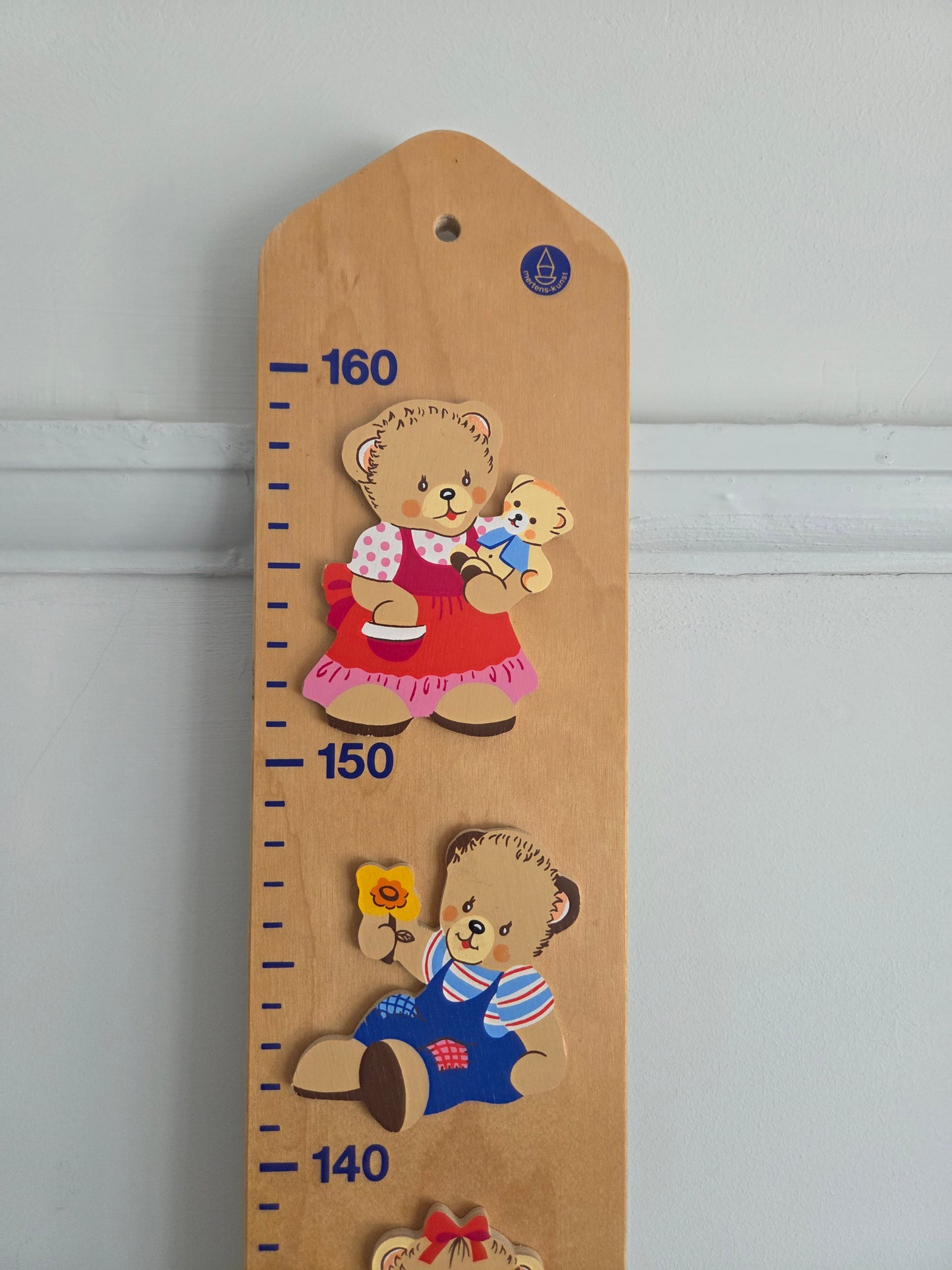 Vintage Mertenskunst Height Chart