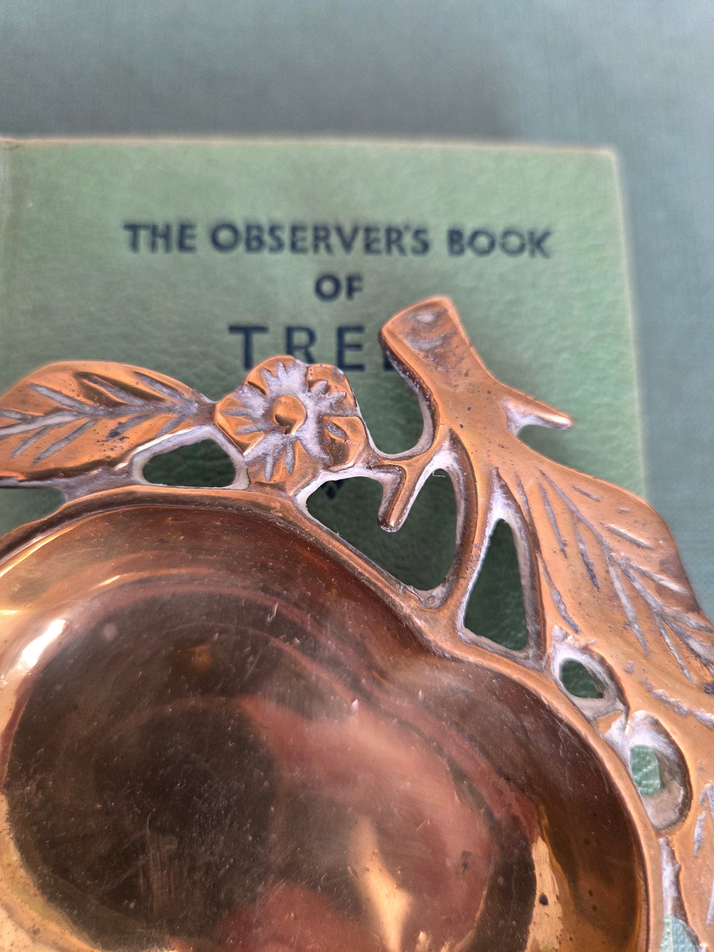 Brass Apple Trinket Dish