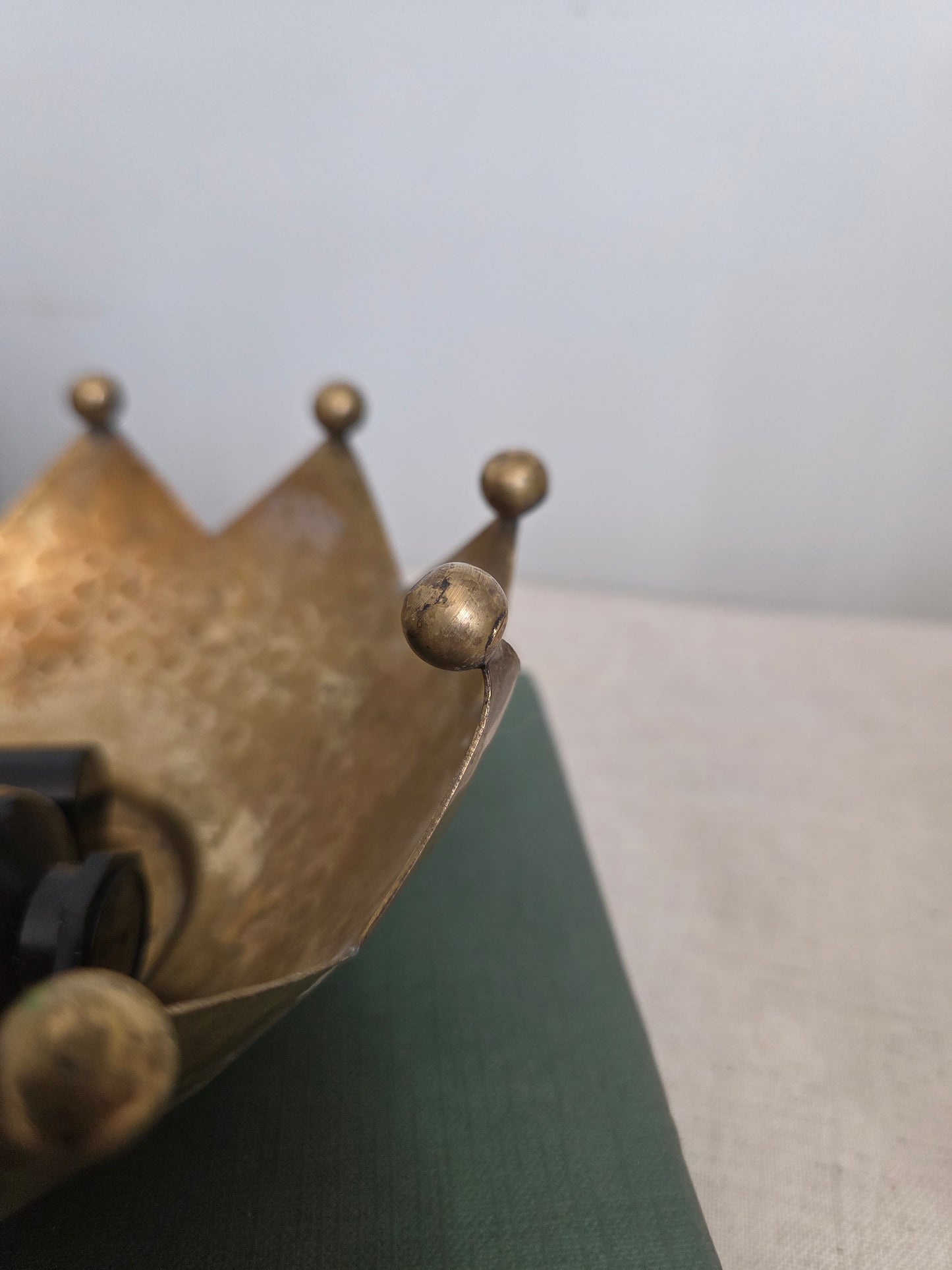 Brass Crown Jester Bowl