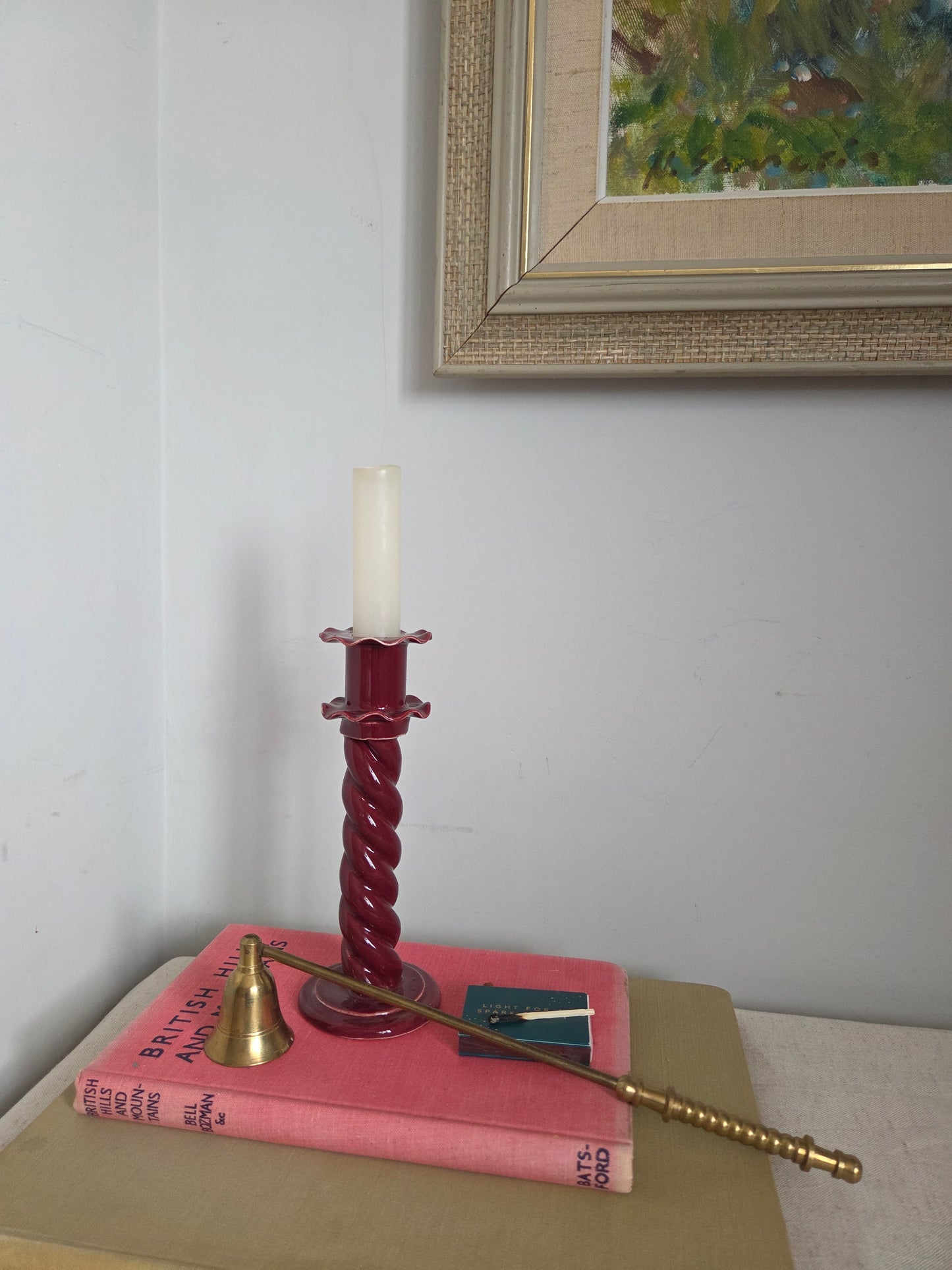Brass Candle Snuffer
