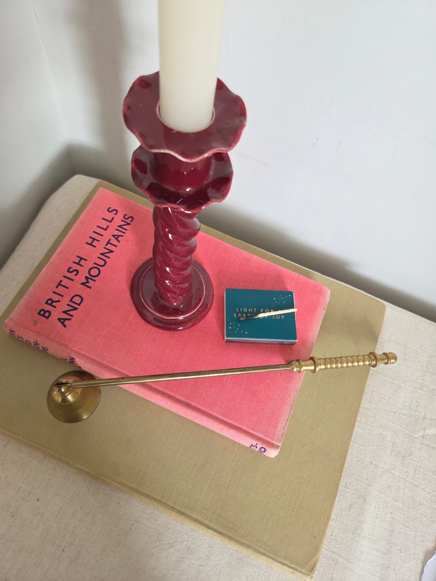 Brass Candle Snuffer