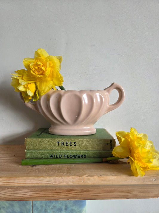 Small Pink Mantle Vase