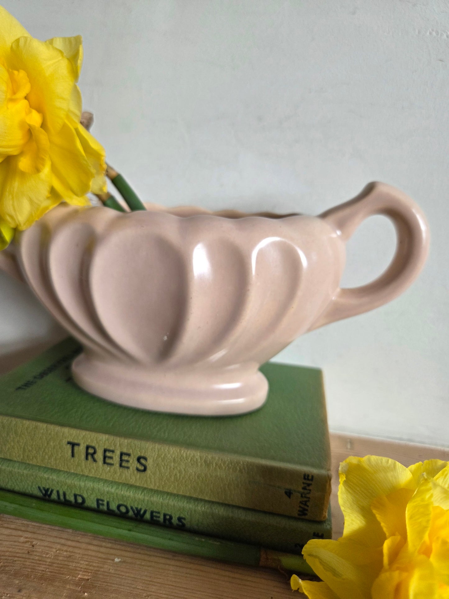 Small Pink Mantle Vase