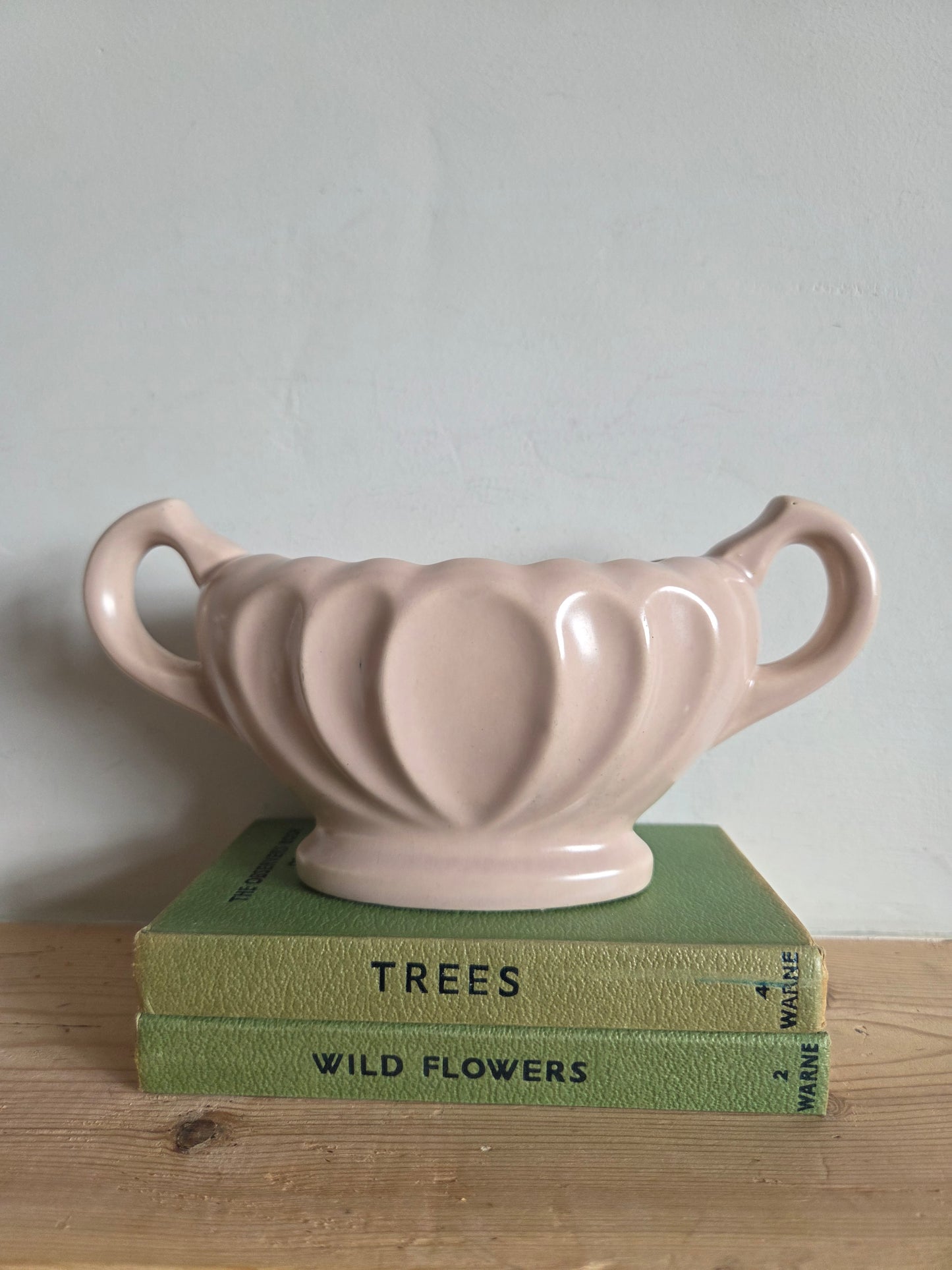 Small Pink Mantle Vase