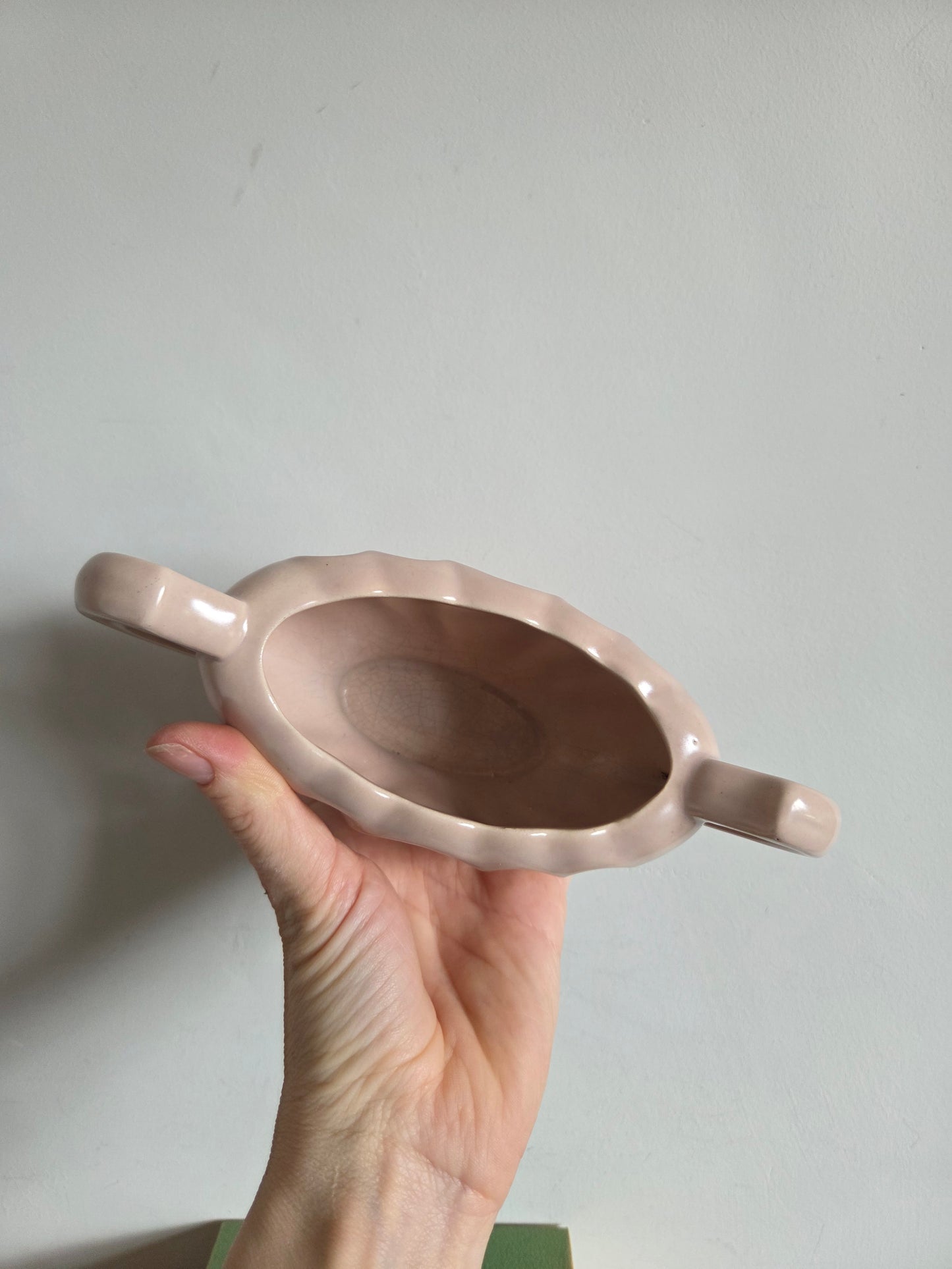 Small Pink Mantle Vase