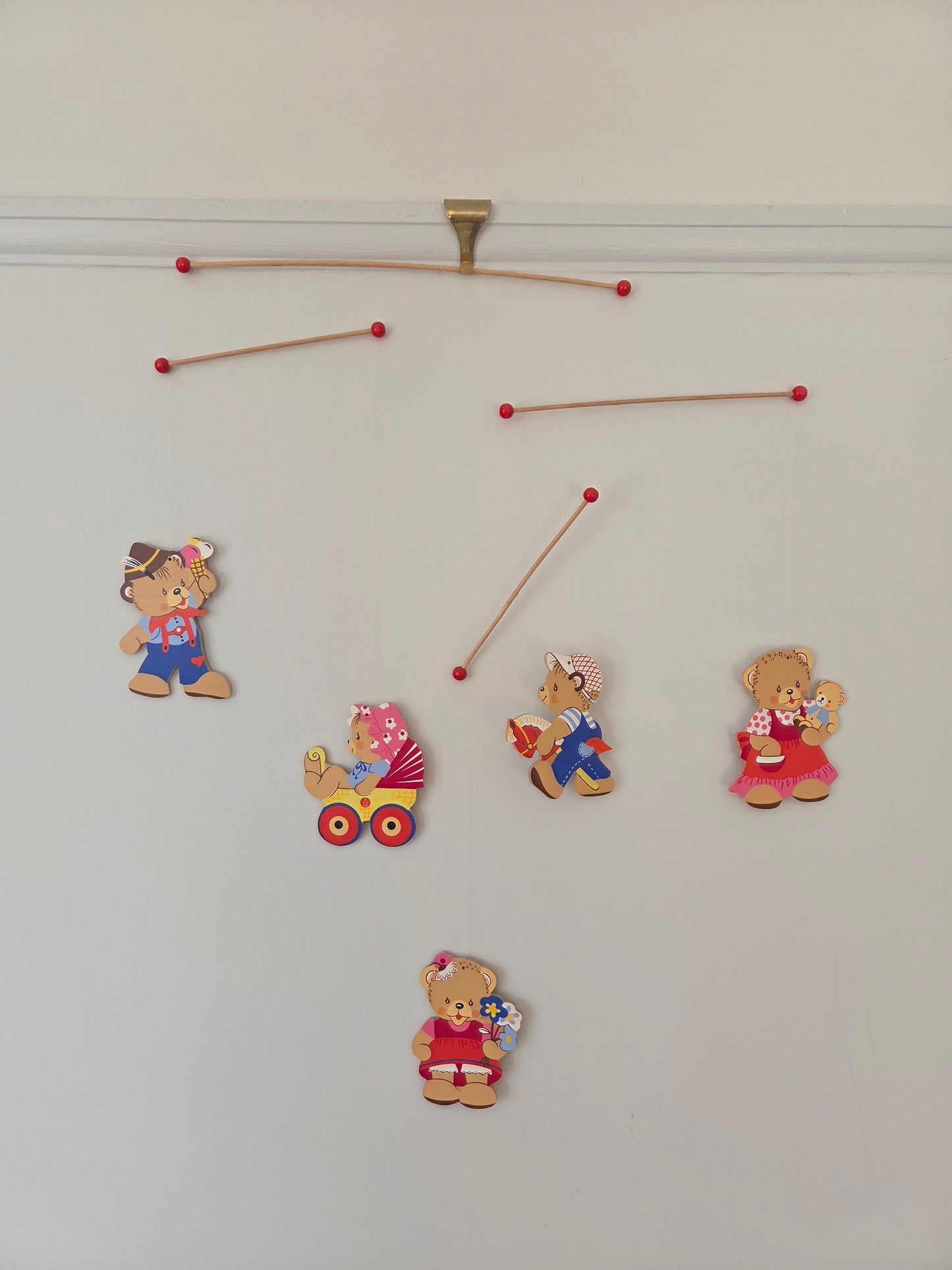 Vintage Mertenskunst Bear Mobile
