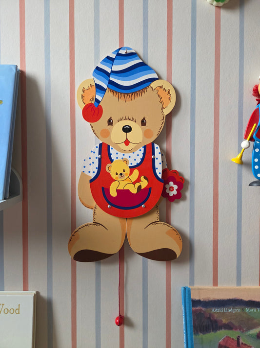 Vintage Mertenskunst Bear Wall Puppet - Large