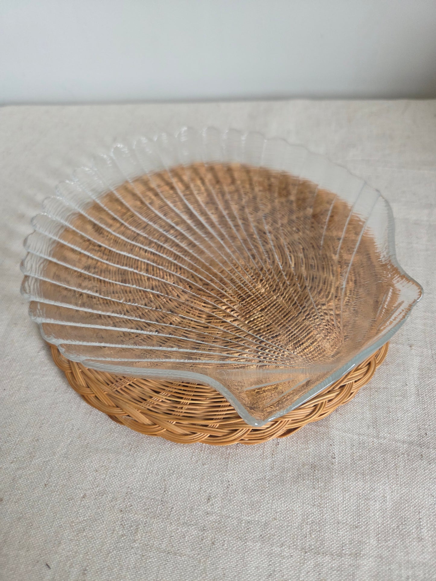 Vintage Wicker Trivet or Placemat
