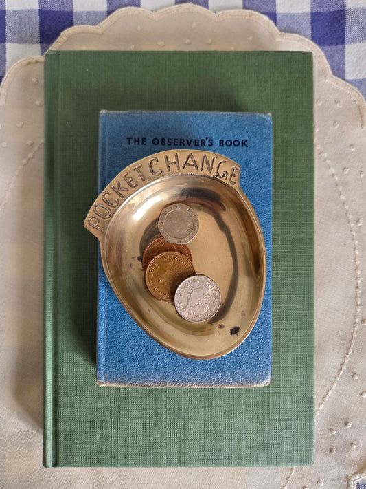 Small Brass Pocket Change Dish