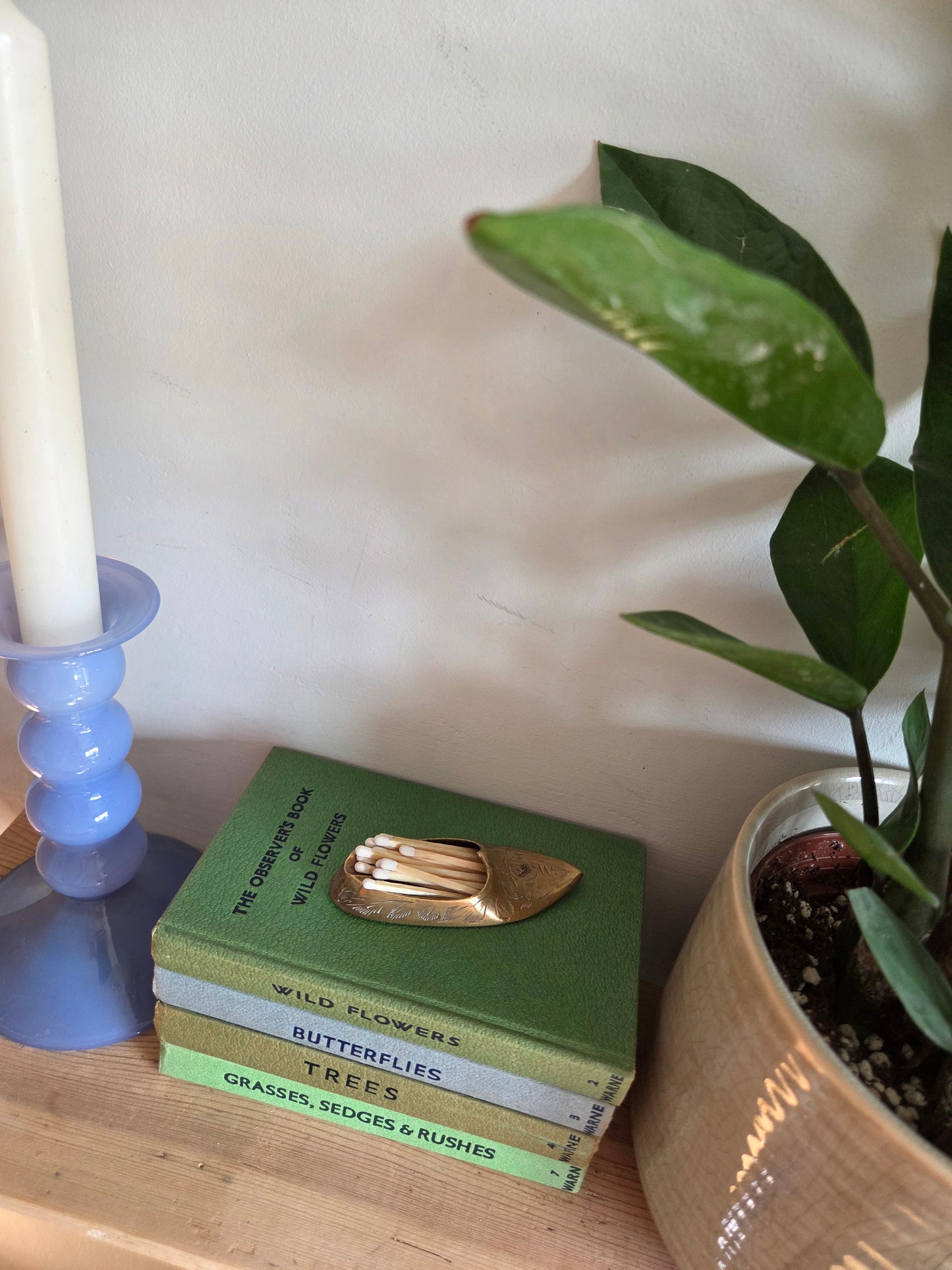 Vintage Indian Brass Shoe