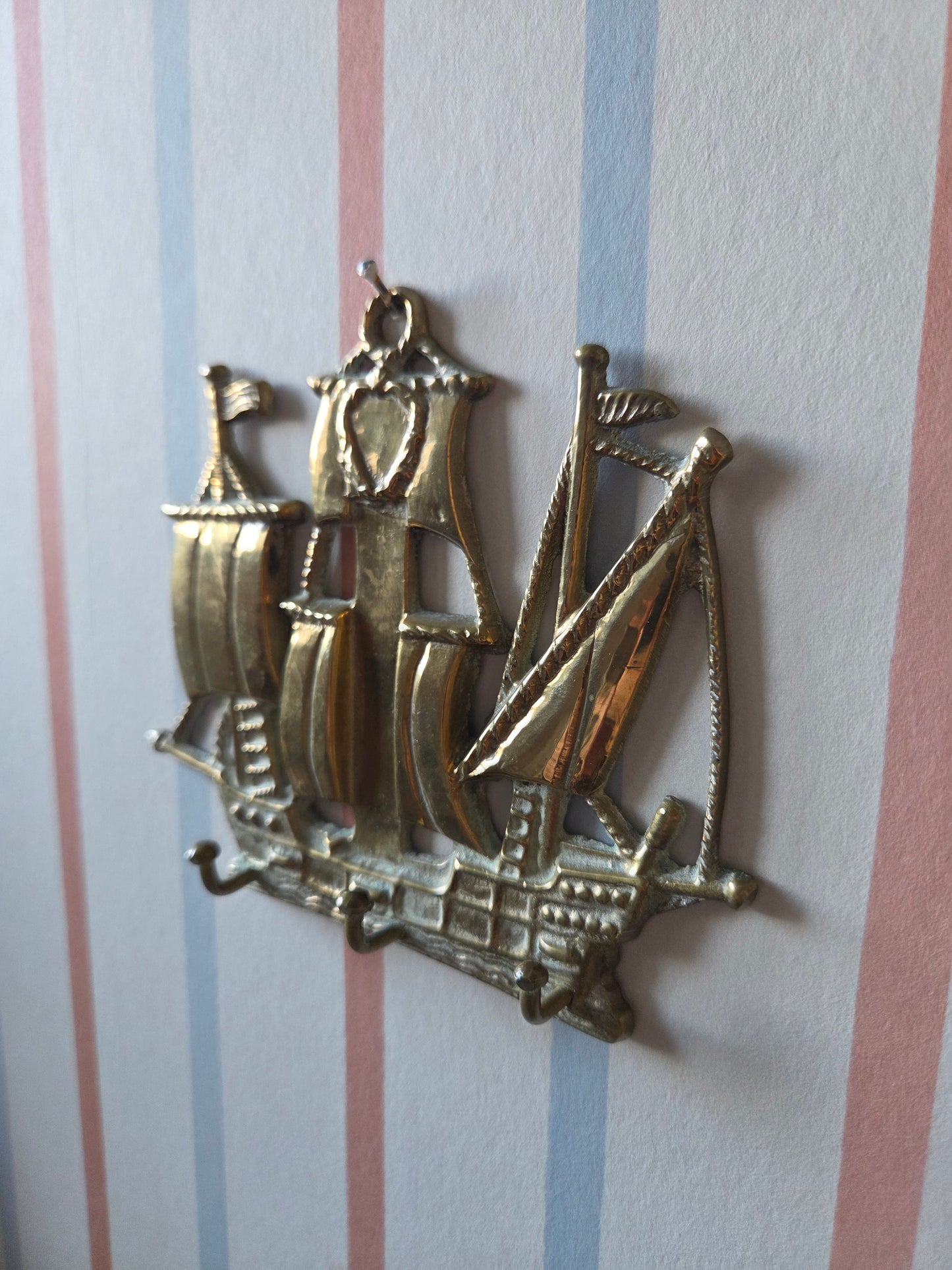 Vintage Brass Ship Hooks