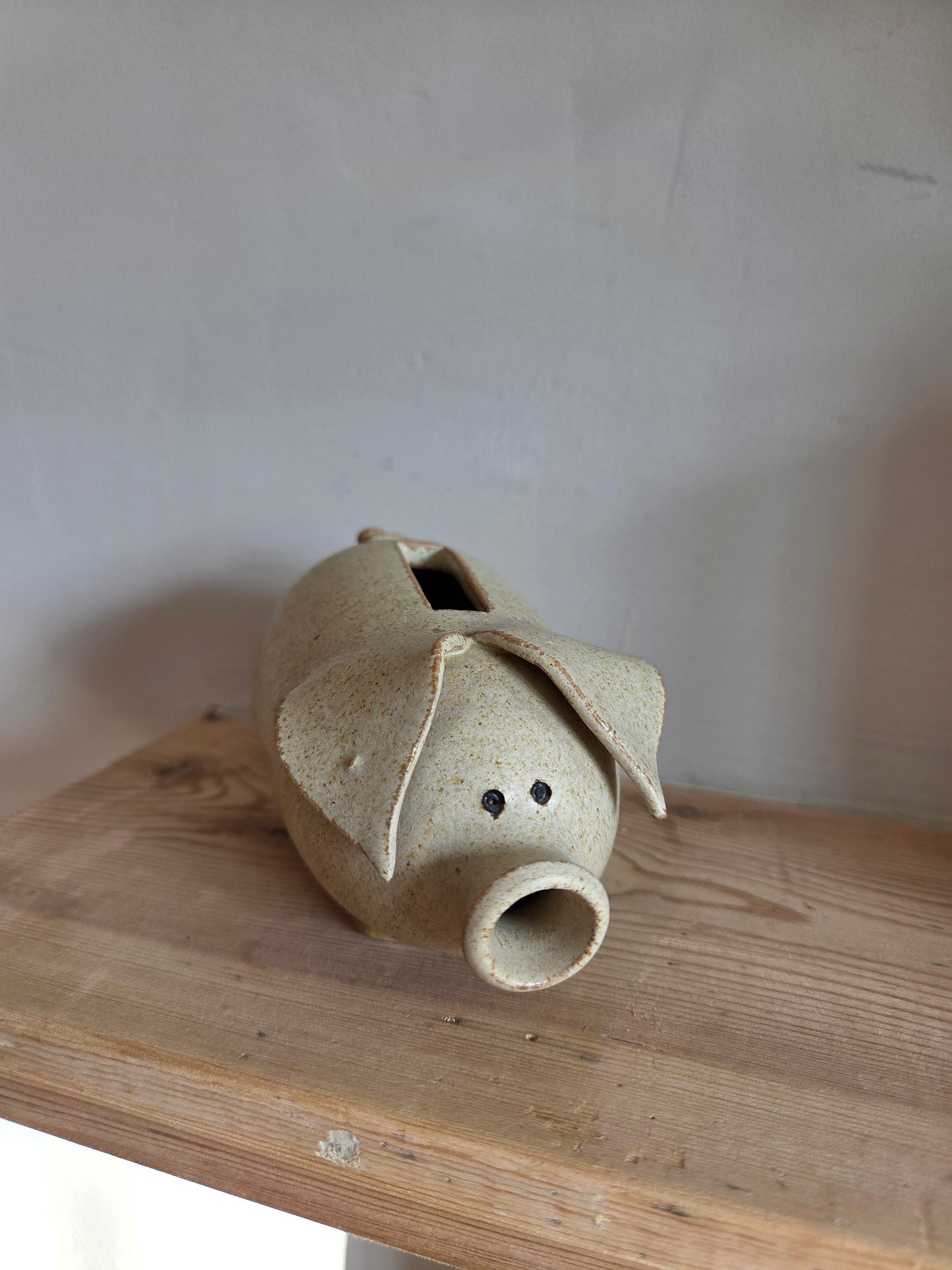 Stoneware Piggy Bank