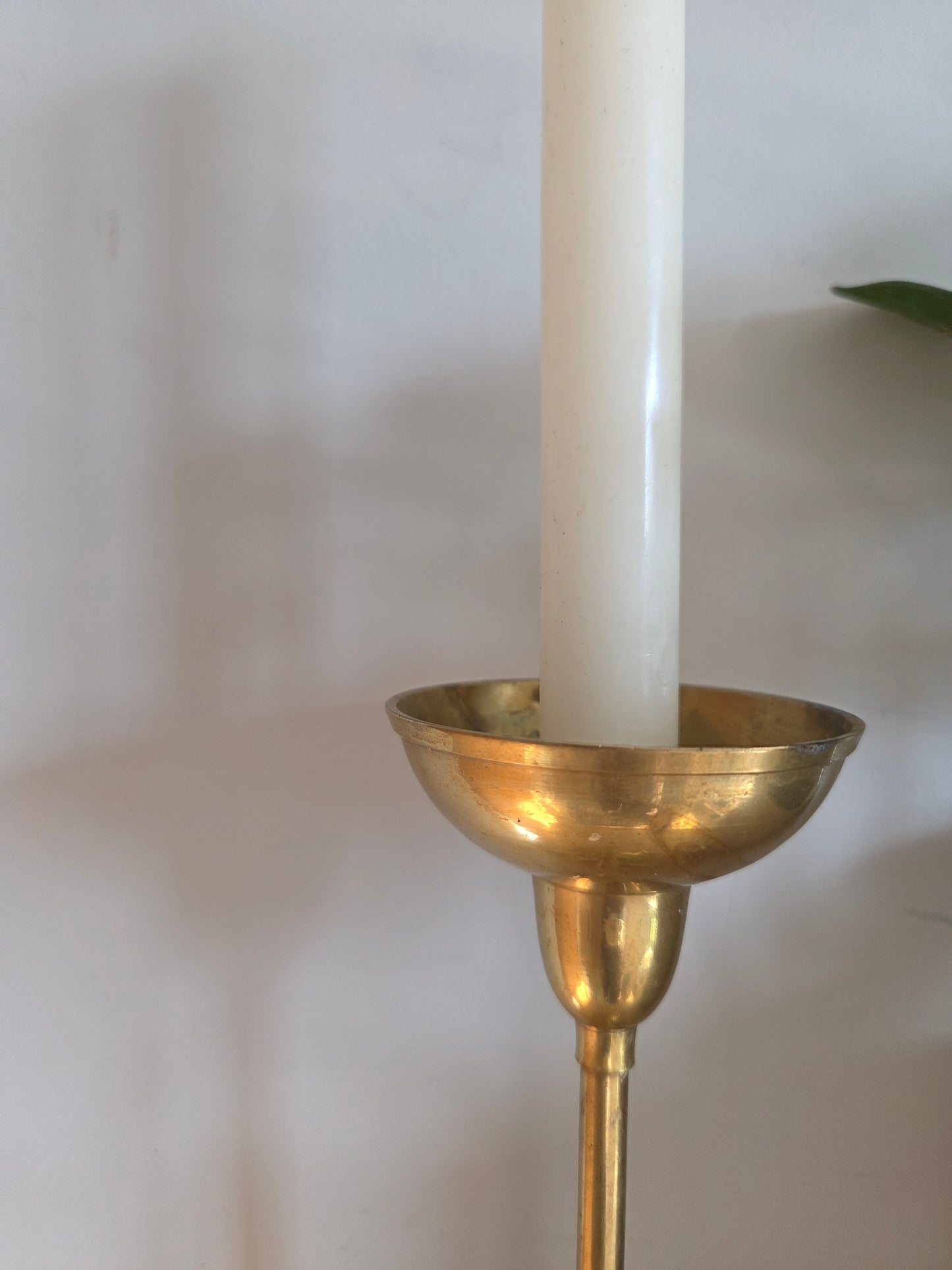 Vintage Brass Candlestick